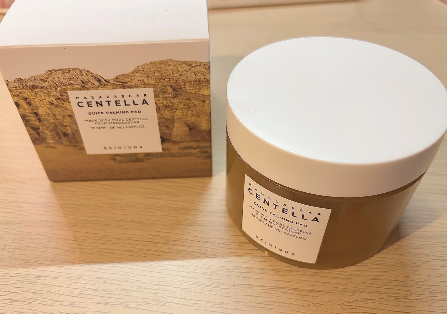 センテラ クイックカーミングパッド/SKIN1004/トナーパッドを使ったクチコミ(2枚目)