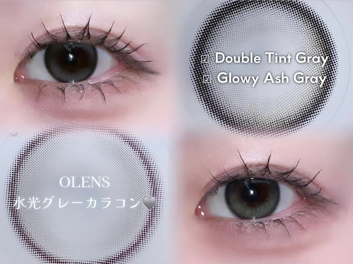 Double Tint 1day/OLENS/カラーコンタクトレンズを使ったクチコミ（1枚目）
