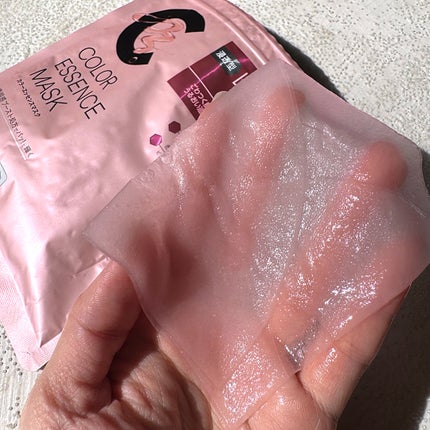 肌美精 カラーエッセンスマスク ピンク/肌美精/シートマスク・パックを使ったクチコミ(4枚目)