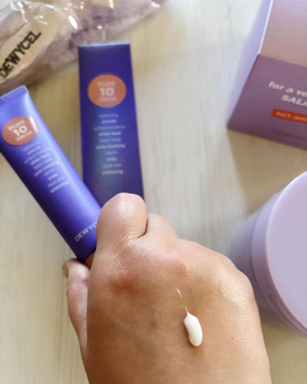 ポアーテンクリーム/DEWYCEL/化粧下地を使ったクチコミ(6枚目)