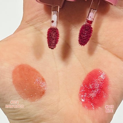 ロウグロウジェルティント/hince/リップティントを使ったクチコミ(2枚目)