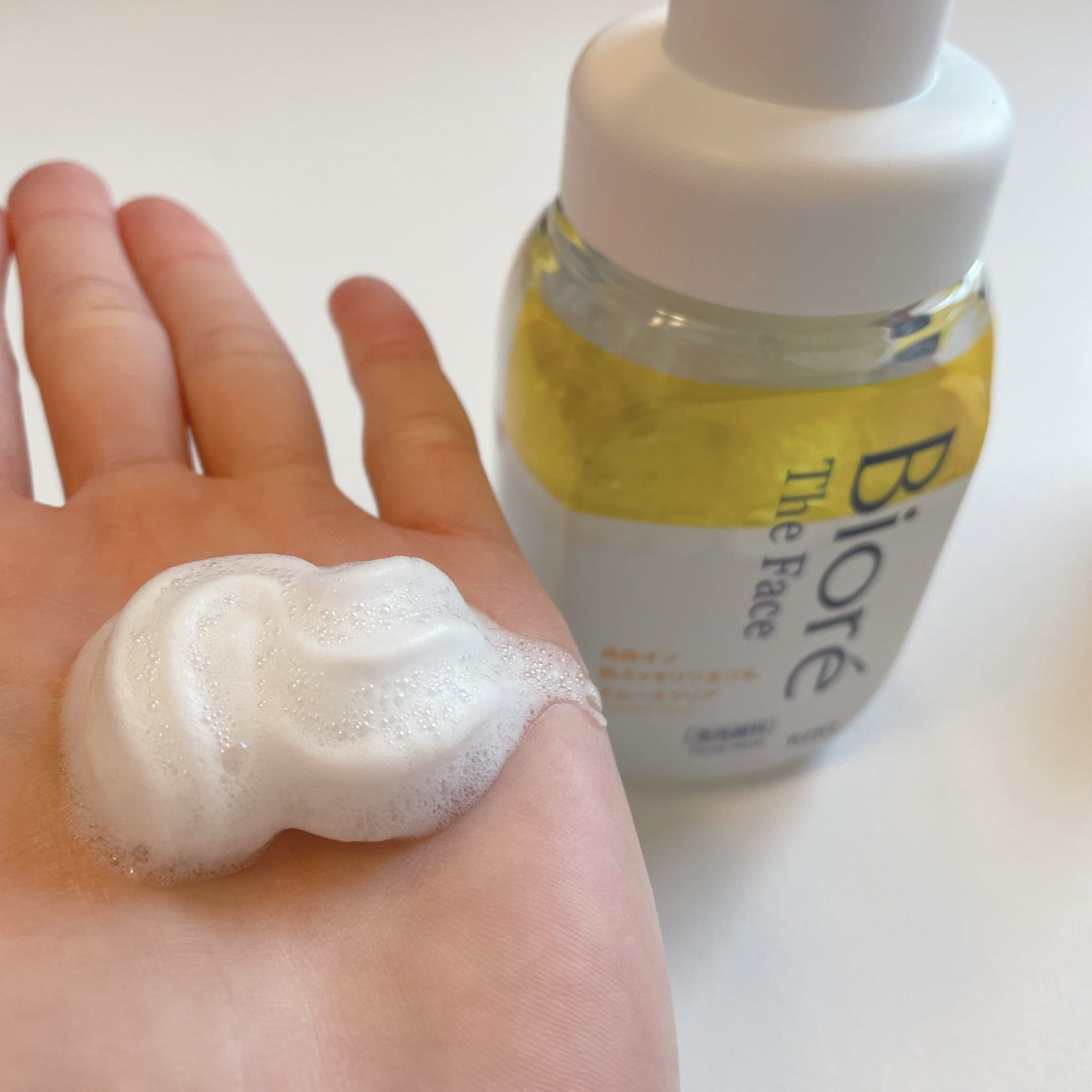 ビオレ ザフェイス 泡洗顔料 スムースクリア/ビオレ/泡洗顔を使ったクチコミ(3枚目)