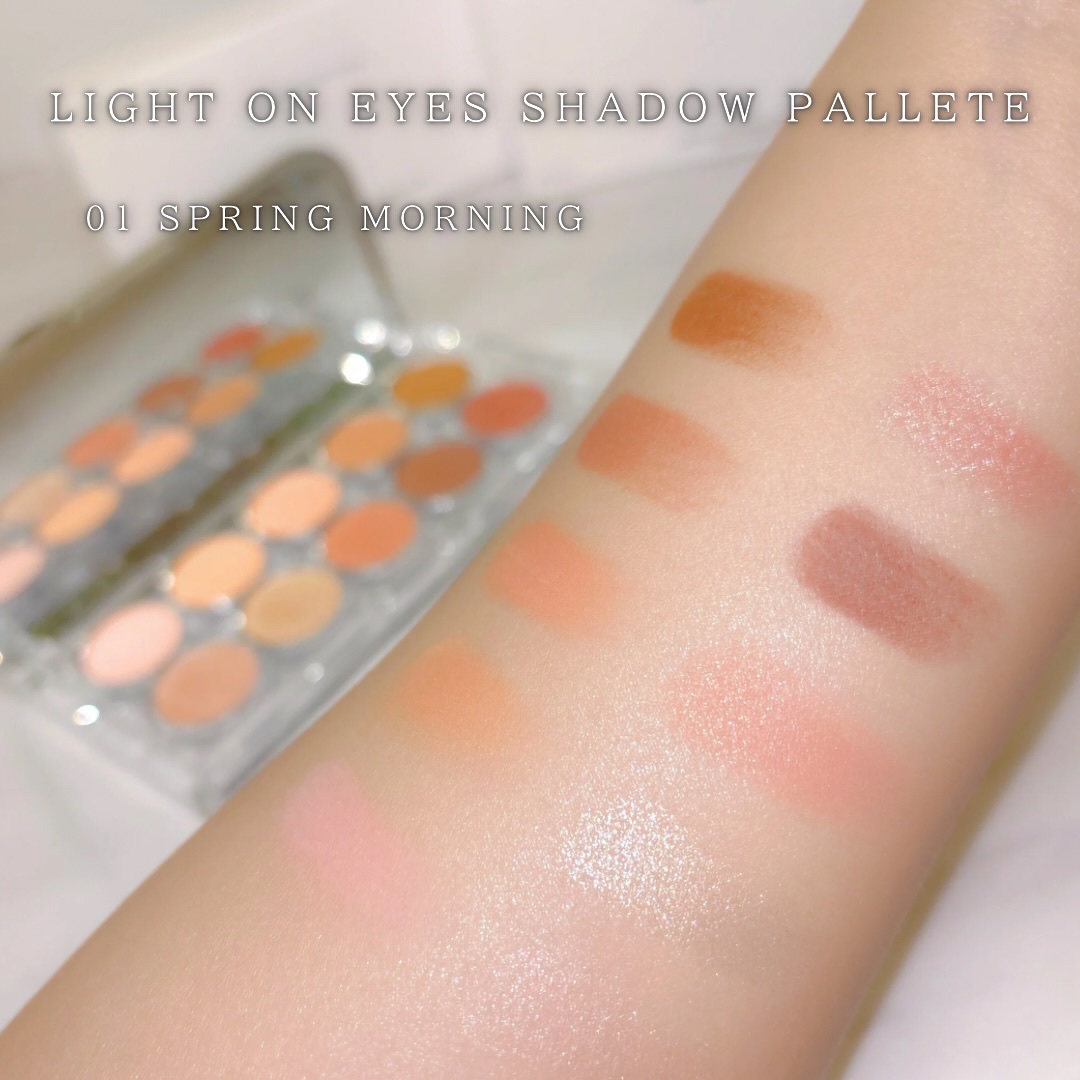 ライトオンアイズシャドウパレット/ルミル/アイシャドウパレットを使ったクチコミ（2枚目）