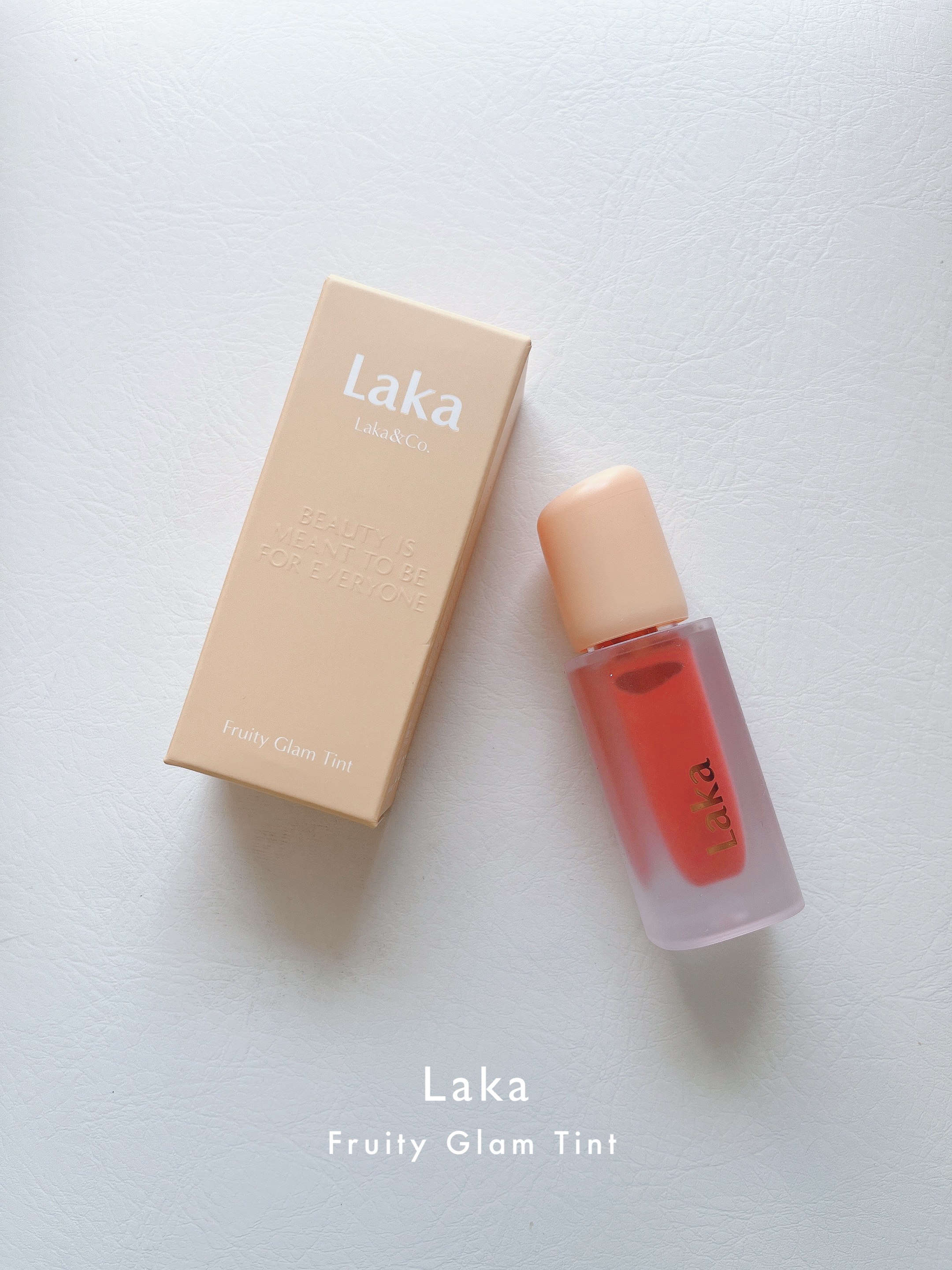 フルーティーグラムティント/Laka/リップティントを使ったクチコミ（1枚目）