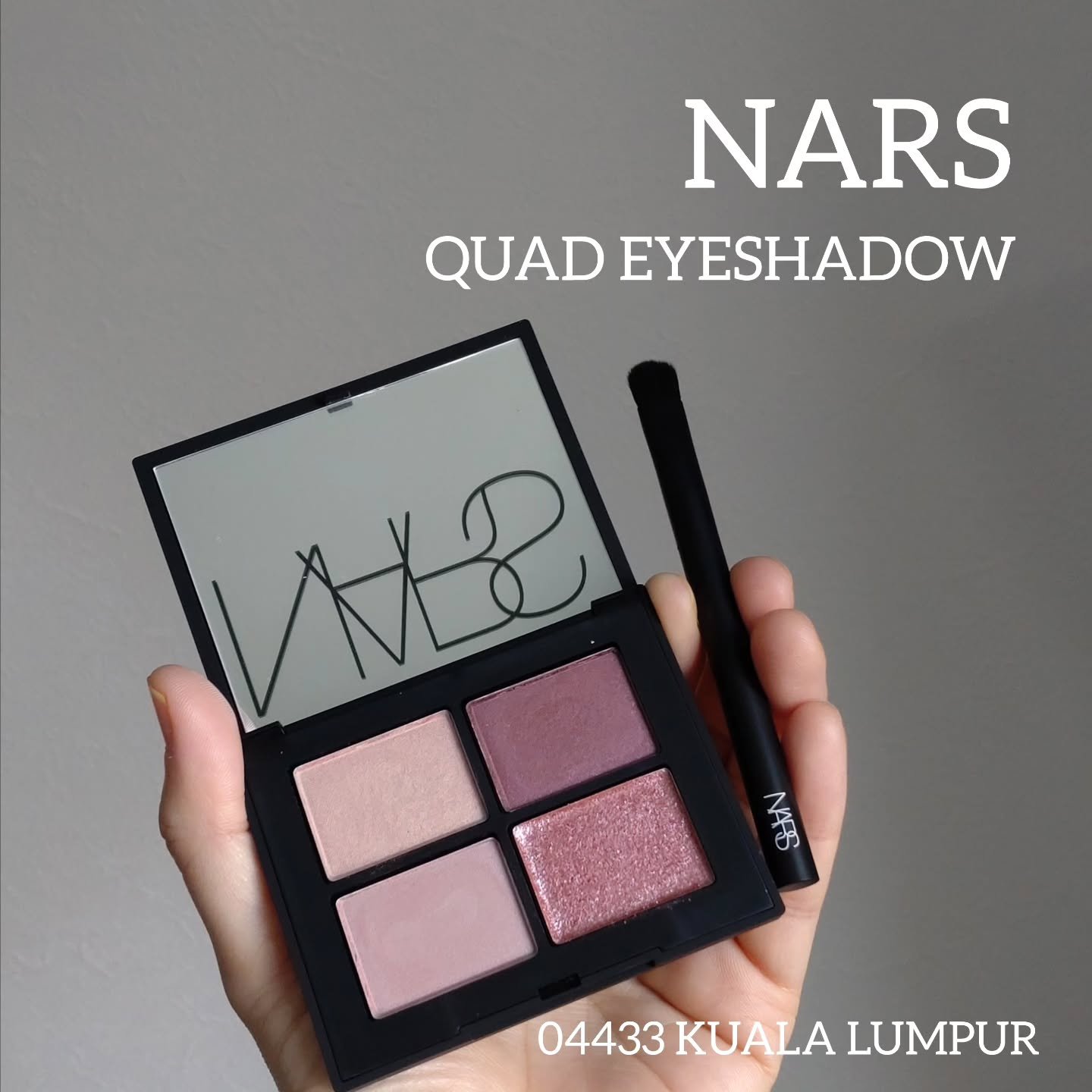 クワッドアイシャドー/NARS/アイシャドウパレットを使ったクチコミ（1枚目）