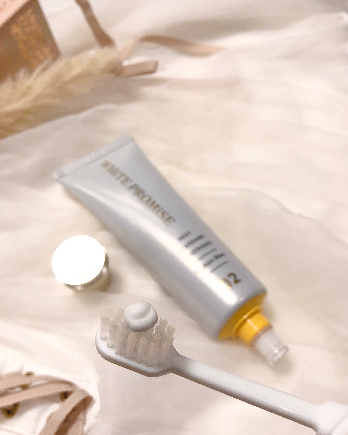 ホワイトプロミス  美白*＋むし歯予防*/WHiTE PROMiSE/歯磨き粉を使ったクチコミ（2枚目）