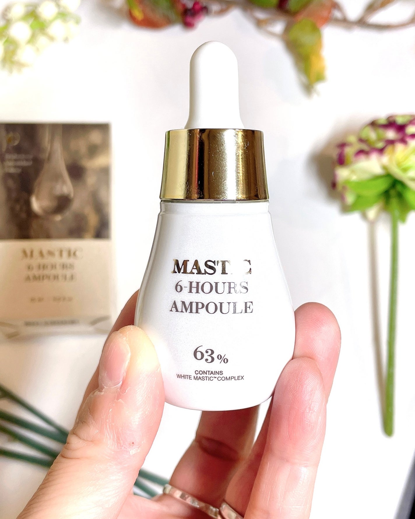 Mastic 6 Hours Ampoule /Mastina/美容液を使ったクチコミ(4枚目)