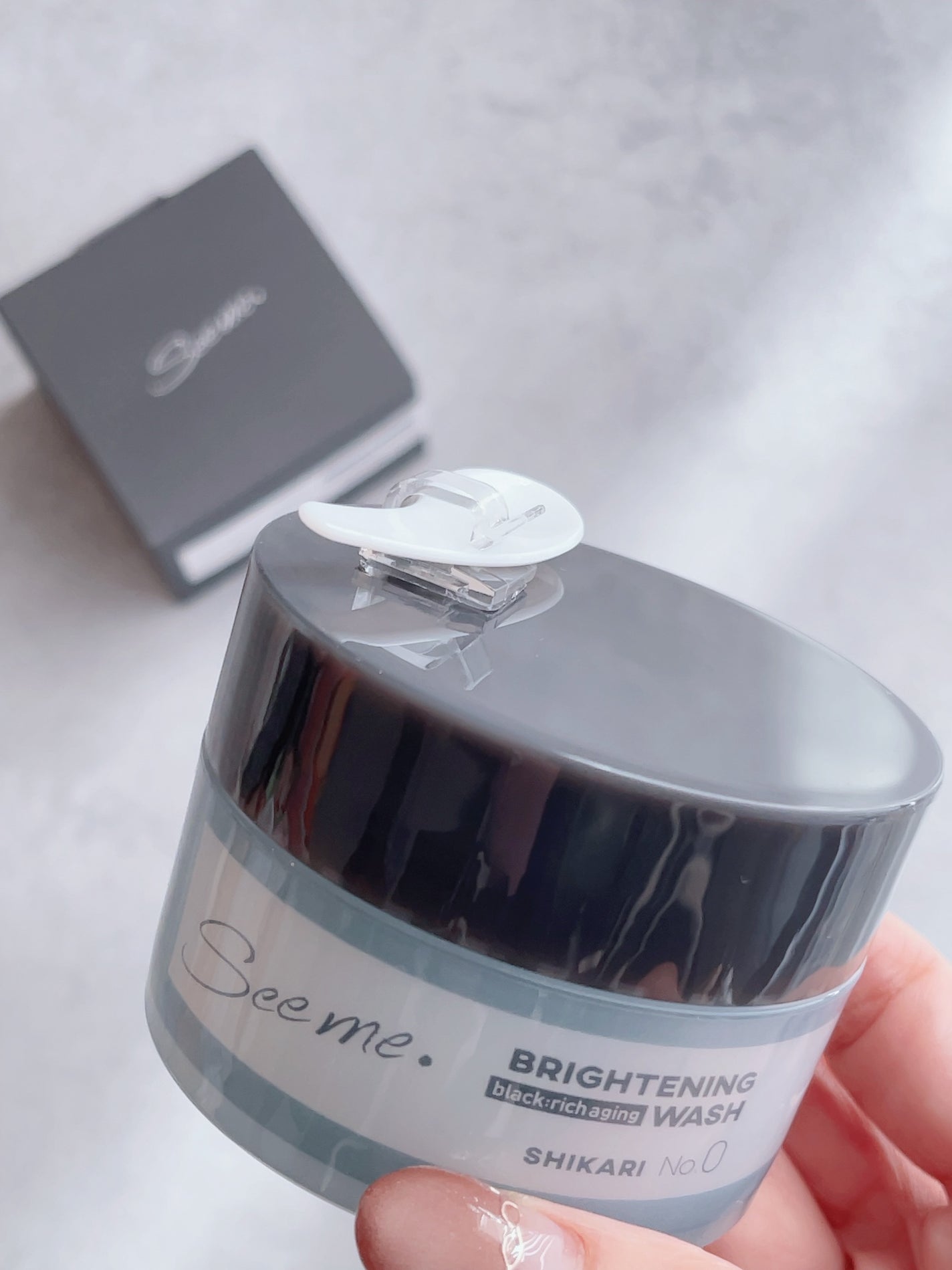 BRIGHTENING WASH black/SHIKARI/洗い流すパック・マスクを使ったクチコミ(10枚目)