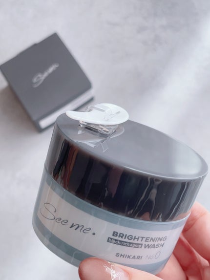 BRIGHTENING WASH black/SHIKARI/洗い流すパック・マスクを使ったクチコミ(10枚目)