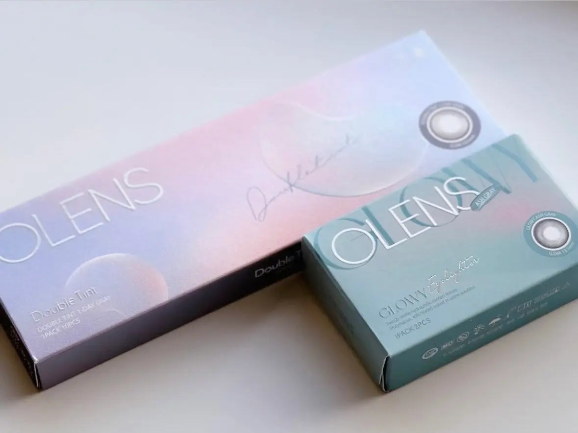 Double Tint 1day/OLENS/カラーコンタクトレンズを使ったクチコミ（2枚目）