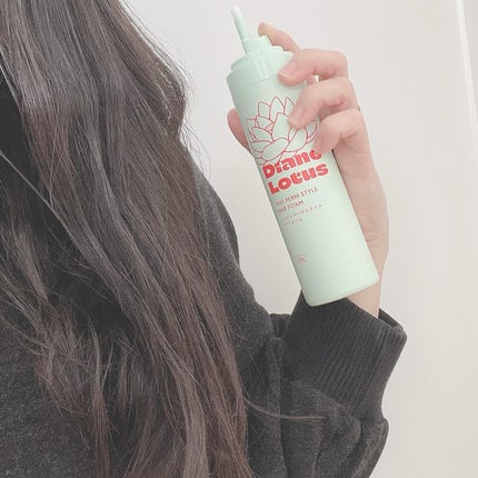 ロータス ワンデーパーマスタイル ヘアフォーム ティー&シトラスの香り/ダイアン/その他スタイリングを使ったクチコミ(3枚目)