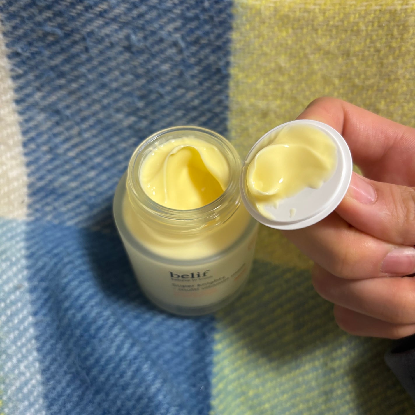 スーパーナイツ ビタミンマスク/belif/フェイスクリームを使ったクチコミ(2枚目)