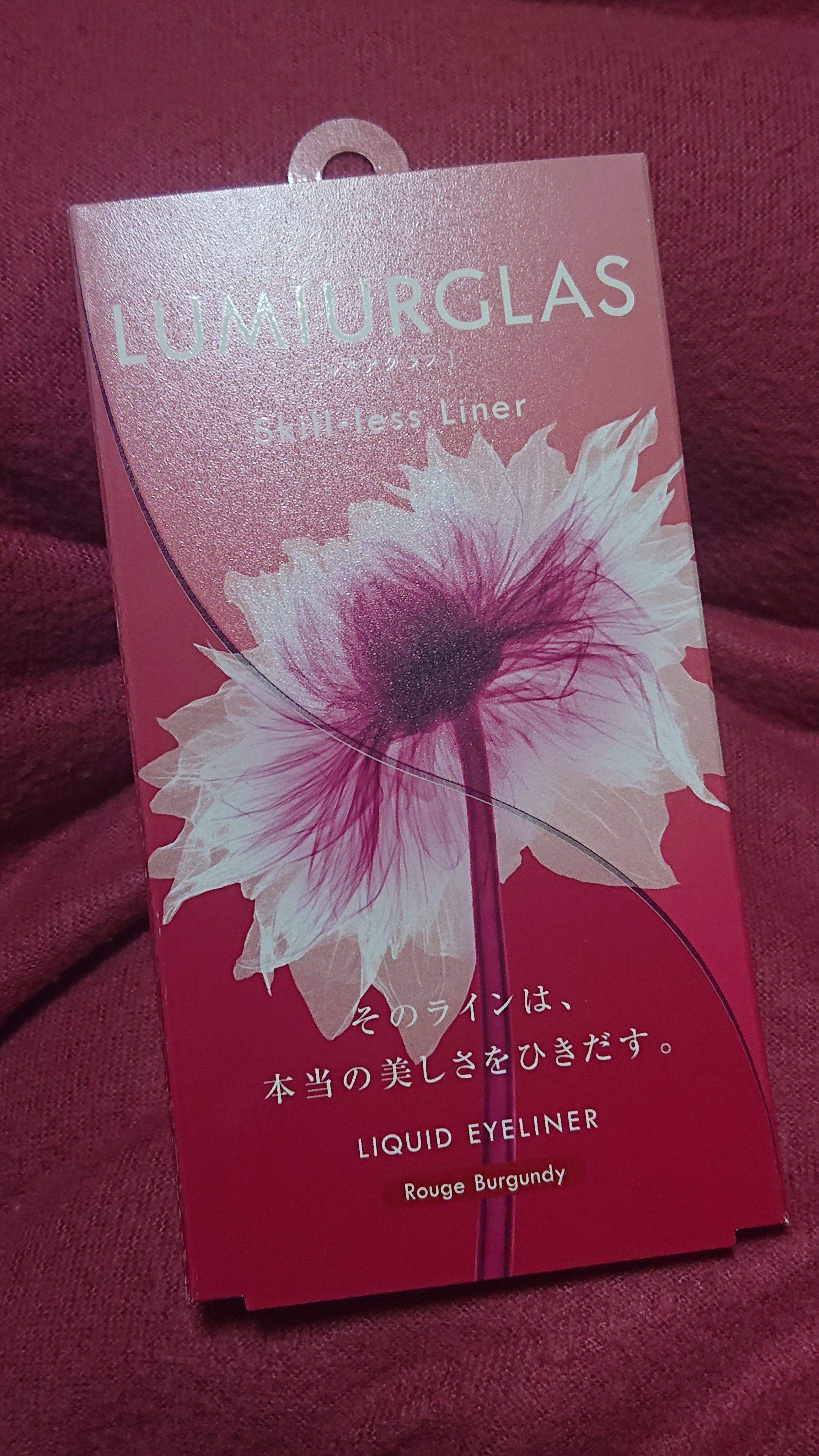 スキルレスライナー/LUMIURGLAS/リキッドアイライナーを使ったクチコミ（1枚目）