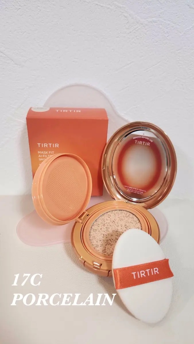マスクフィット エーアイフィルタークッション/TIRTIR(ティルティル)/クッションファンデーションを使ったクチコミ（2枚目）