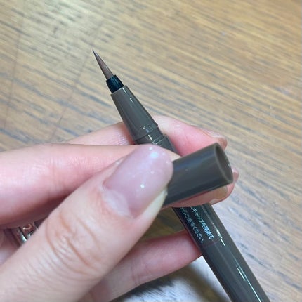 シルキーリキッドアイライナーWP/D-UP/リキッドアイライナーを使ったクチコミ(2枚目)