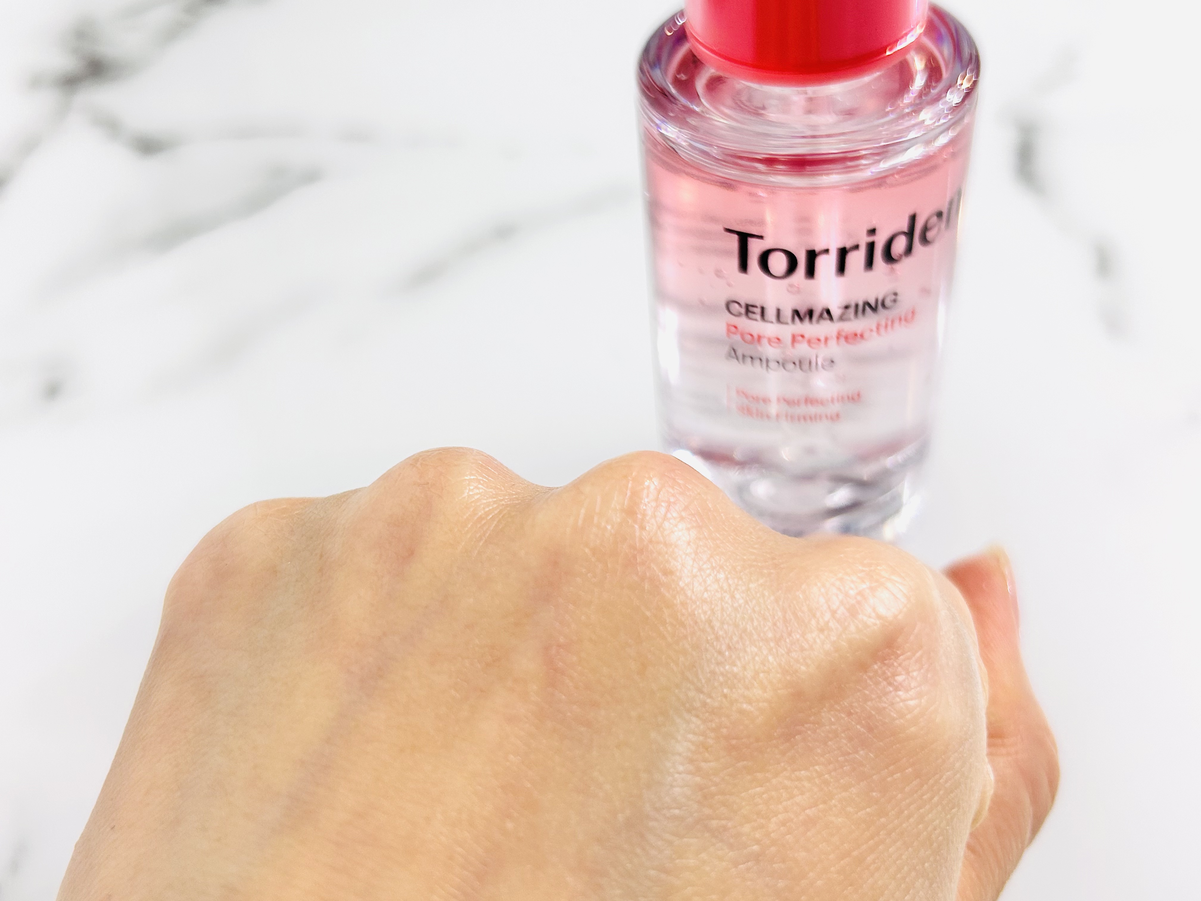 セルメイジング コラーゲン ポア パーフェクティング アンプル/Torriden/美容液を使ったクチコミ（3枚目）