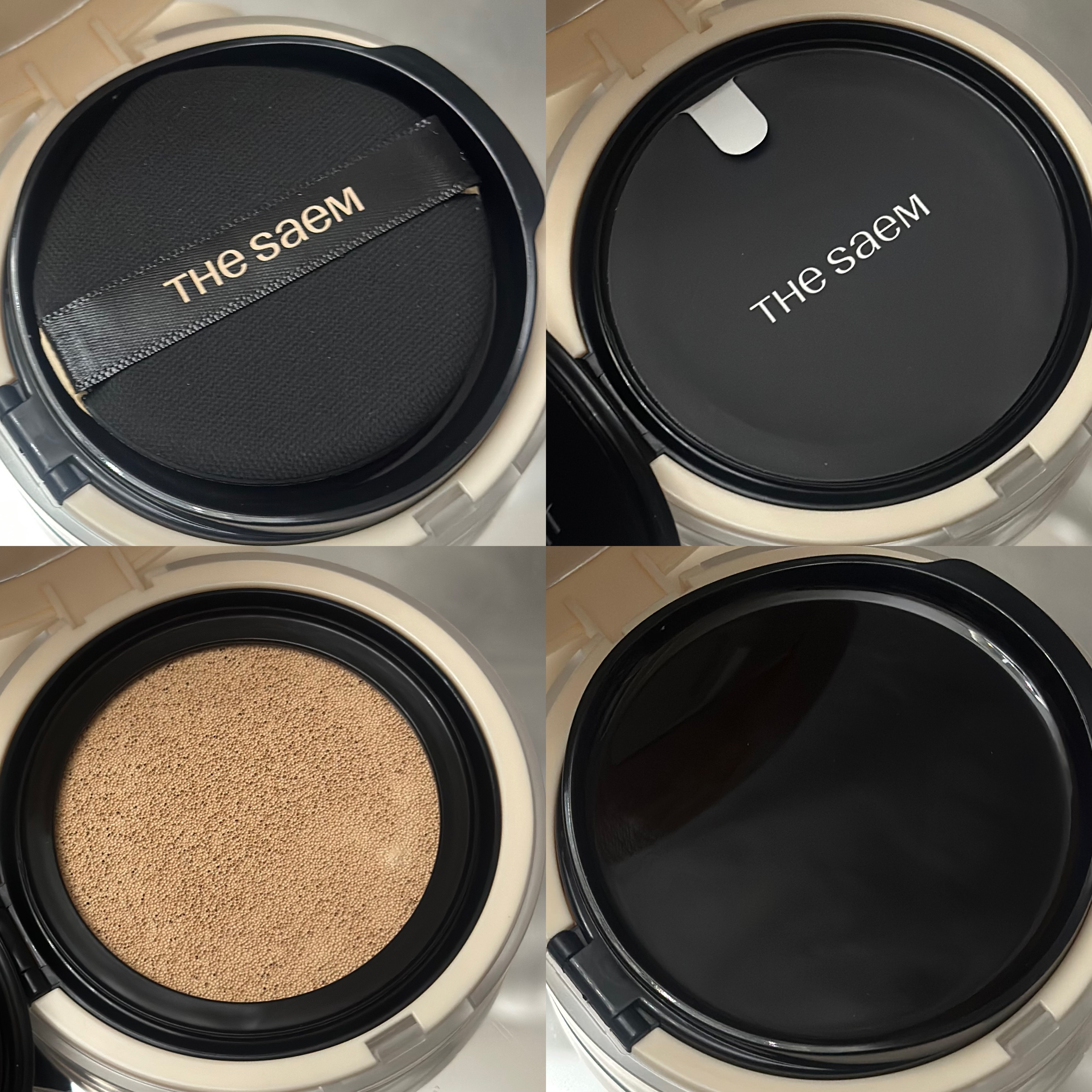 カバーパーフェクションコンシーラークッション/the SAEM/リキッドコンシーラーを使ったクチコミ（3枚目）