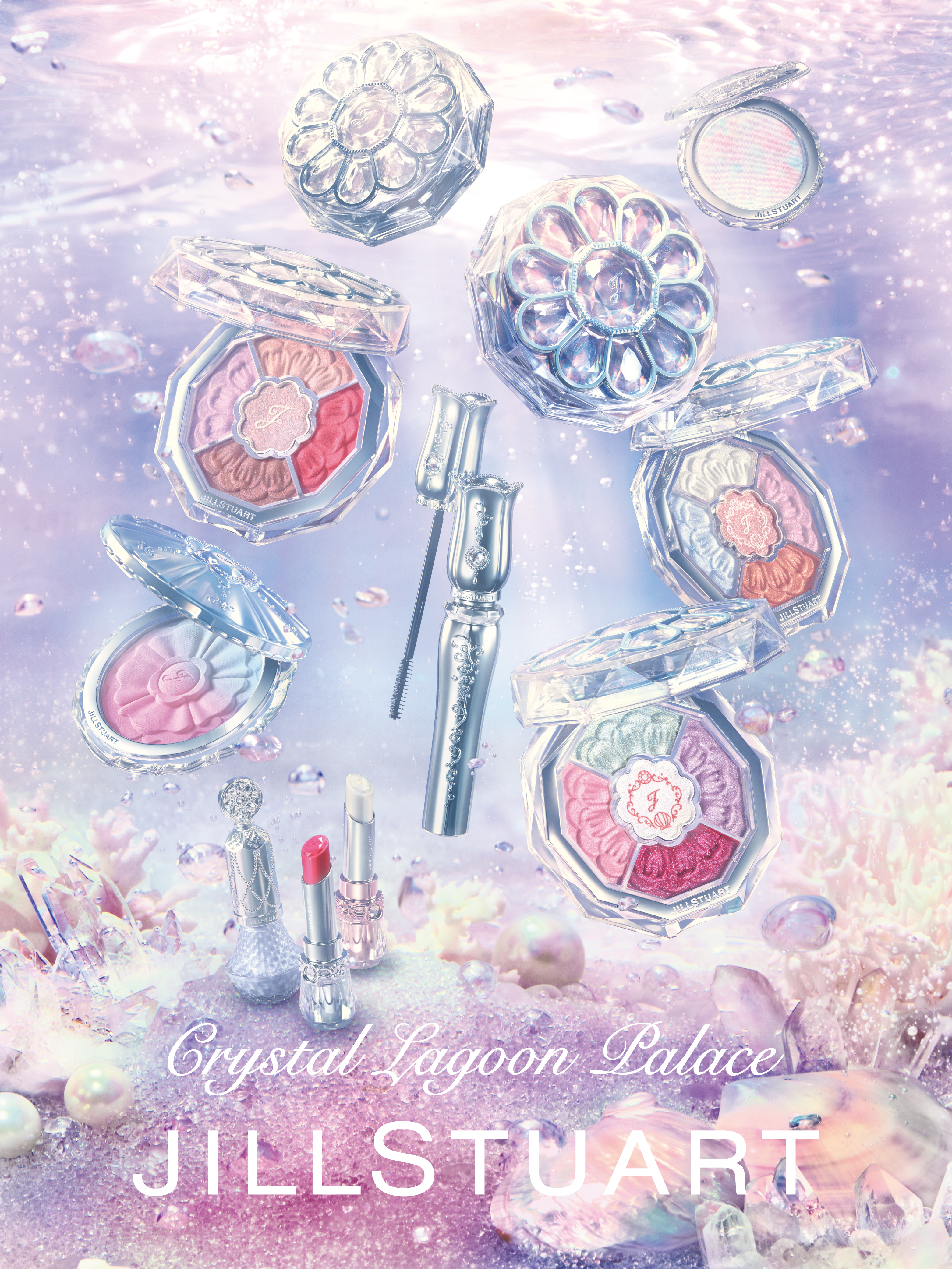 本日3月21日(金)より予約開始！
4月4日(金)新発売、サマーコレクション✨

今年は、フィルムタイプのマスカラをメインアイテムに、
誰もがこの夏の主役になれるようなきらめくアイカラーやハイライト、
色鮮やかなチークやリップ、ネイルなどの