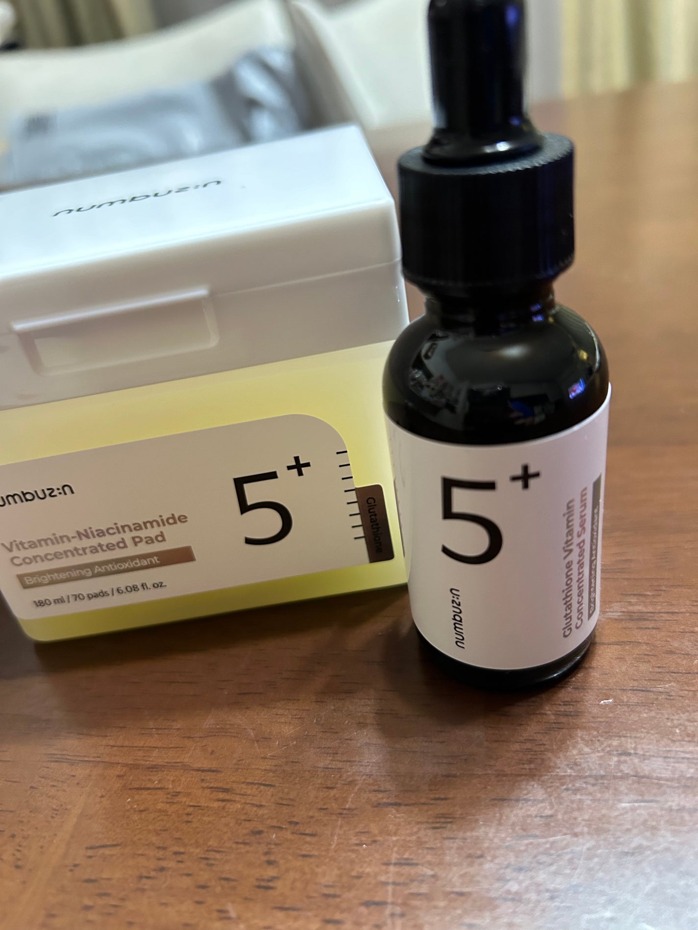 5番 白玉グルタチオンC美容液/numbuzin/美容液を使ったクチコミ(1枚目)