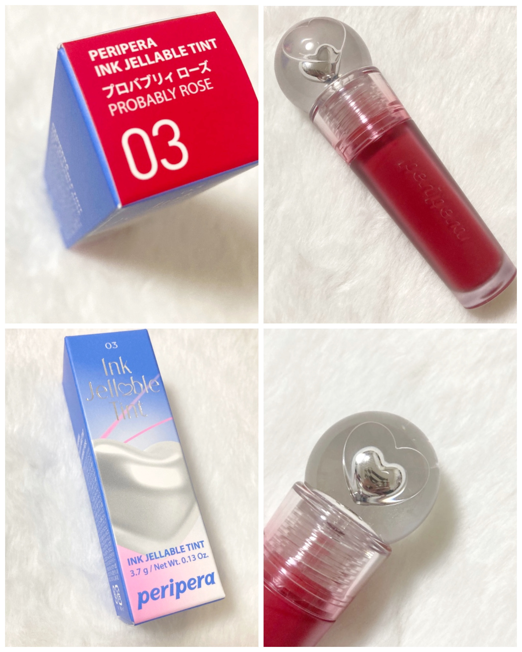 ペリペラ インク ジェラブル ティント/PERIPERA/リップティントを使ったクチコミ（3枚目）
