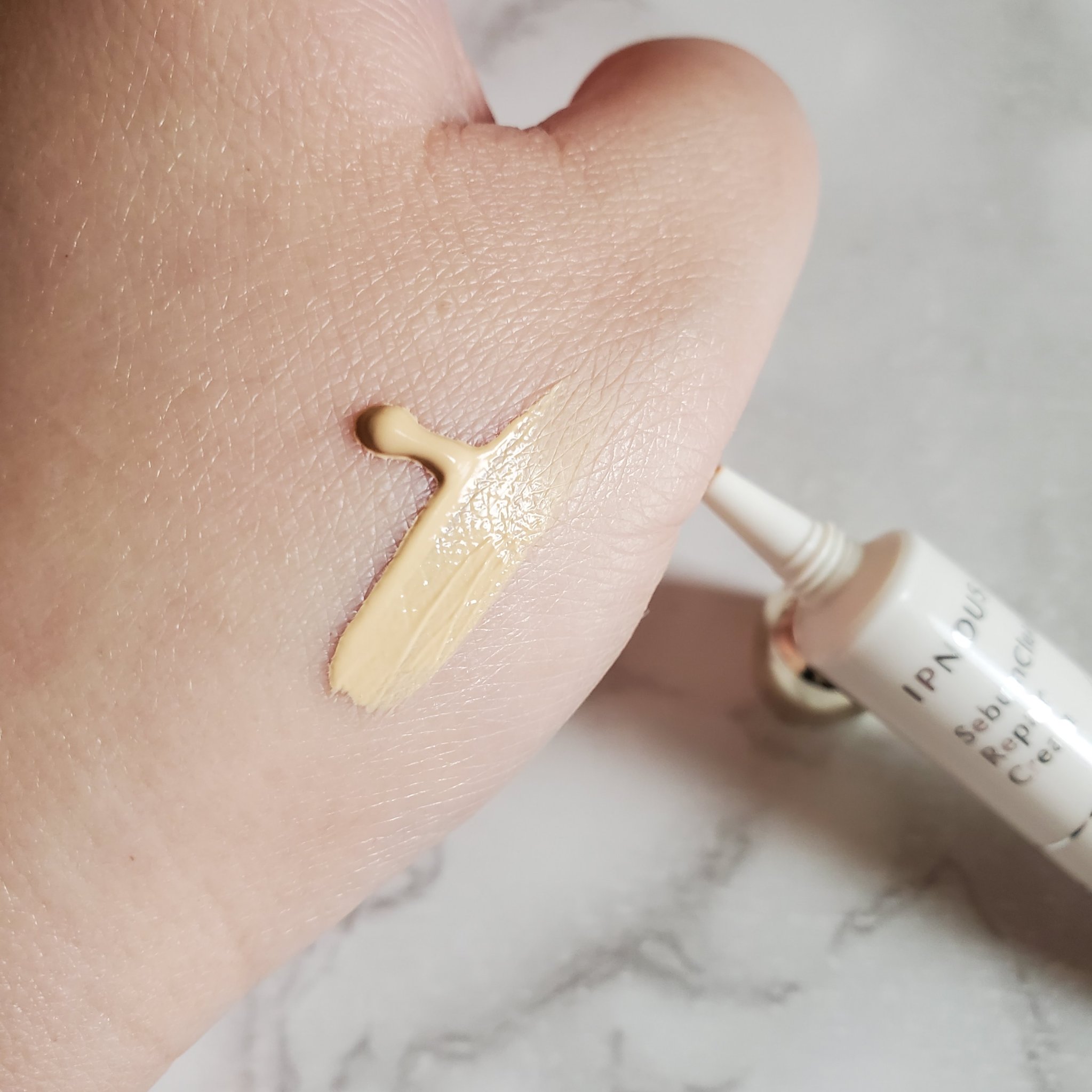 イプノス シーバムクリア リペアクリーム/ACSEINE/フェイスクリームを使ったクチコミ（3枚目）