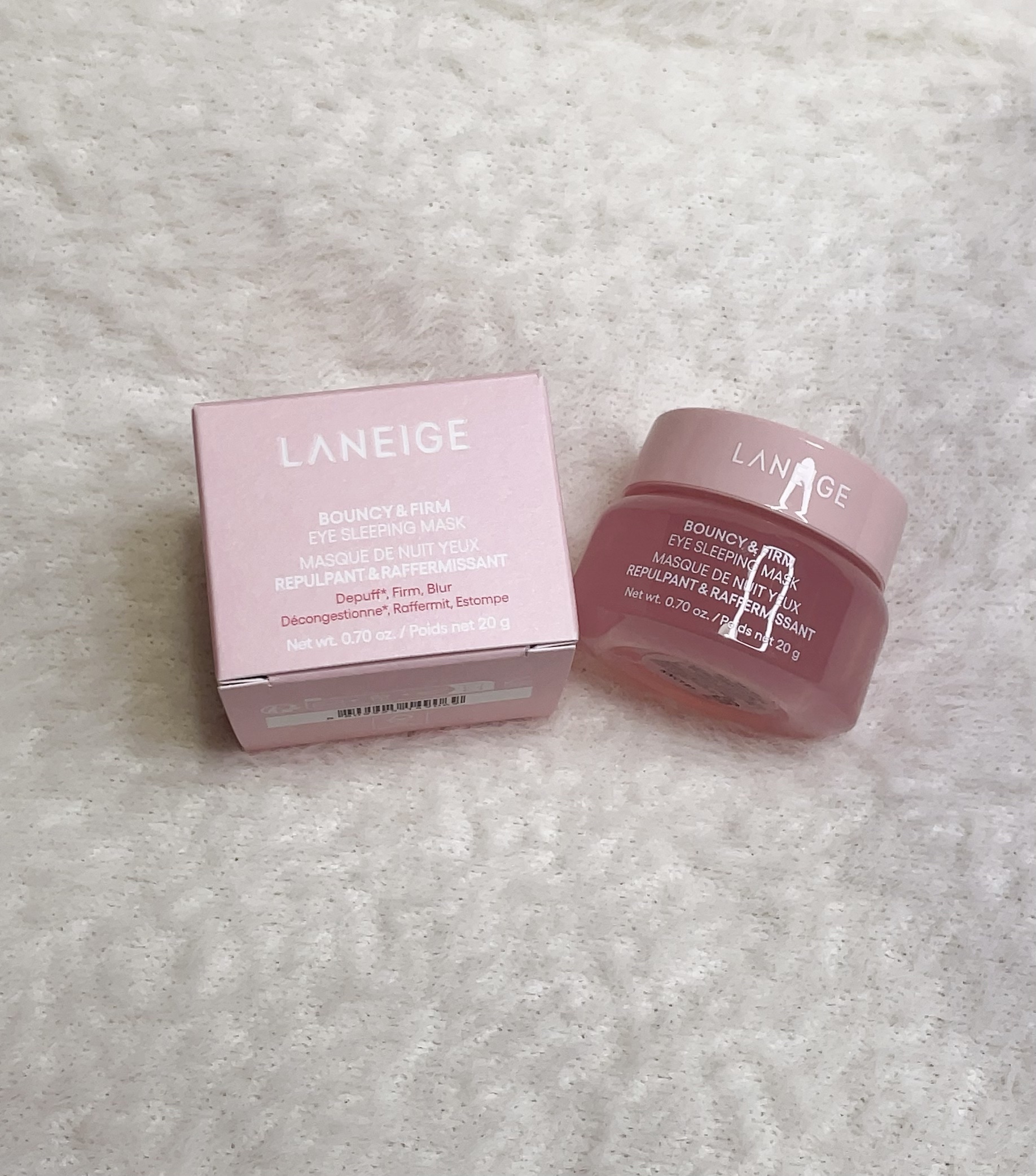 バウンシースリーピングマスク/LANEIGE/フェイスクリームを使ったクチコミ（3枚目）