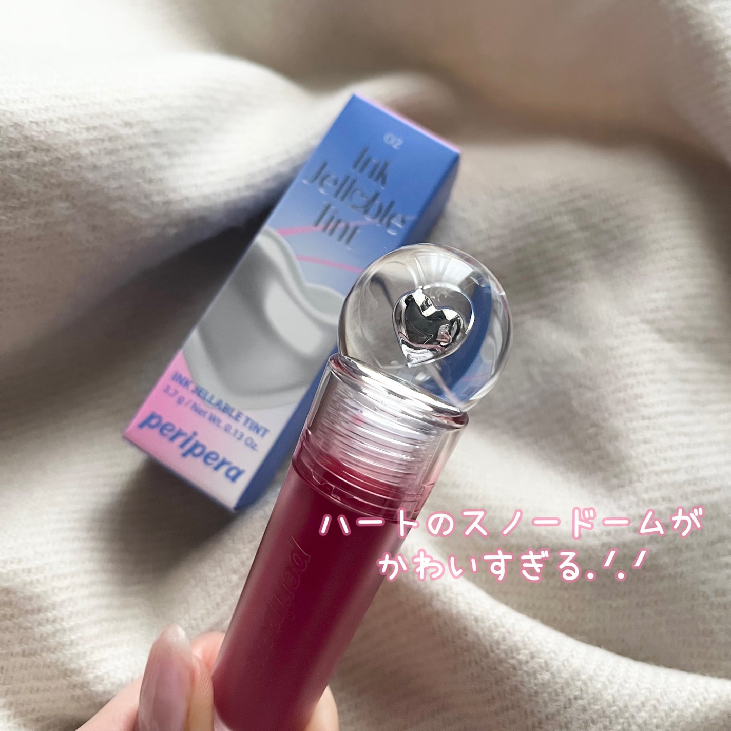 インク ジェラブル ティント/PERIPERA/リップティントを使ったクチコミ(2枚目)