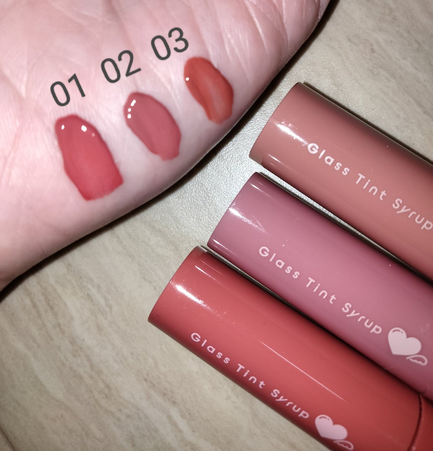 グラスティントシロップ/キャンメイク/リップティントを使ったクチコミ(2枚目)