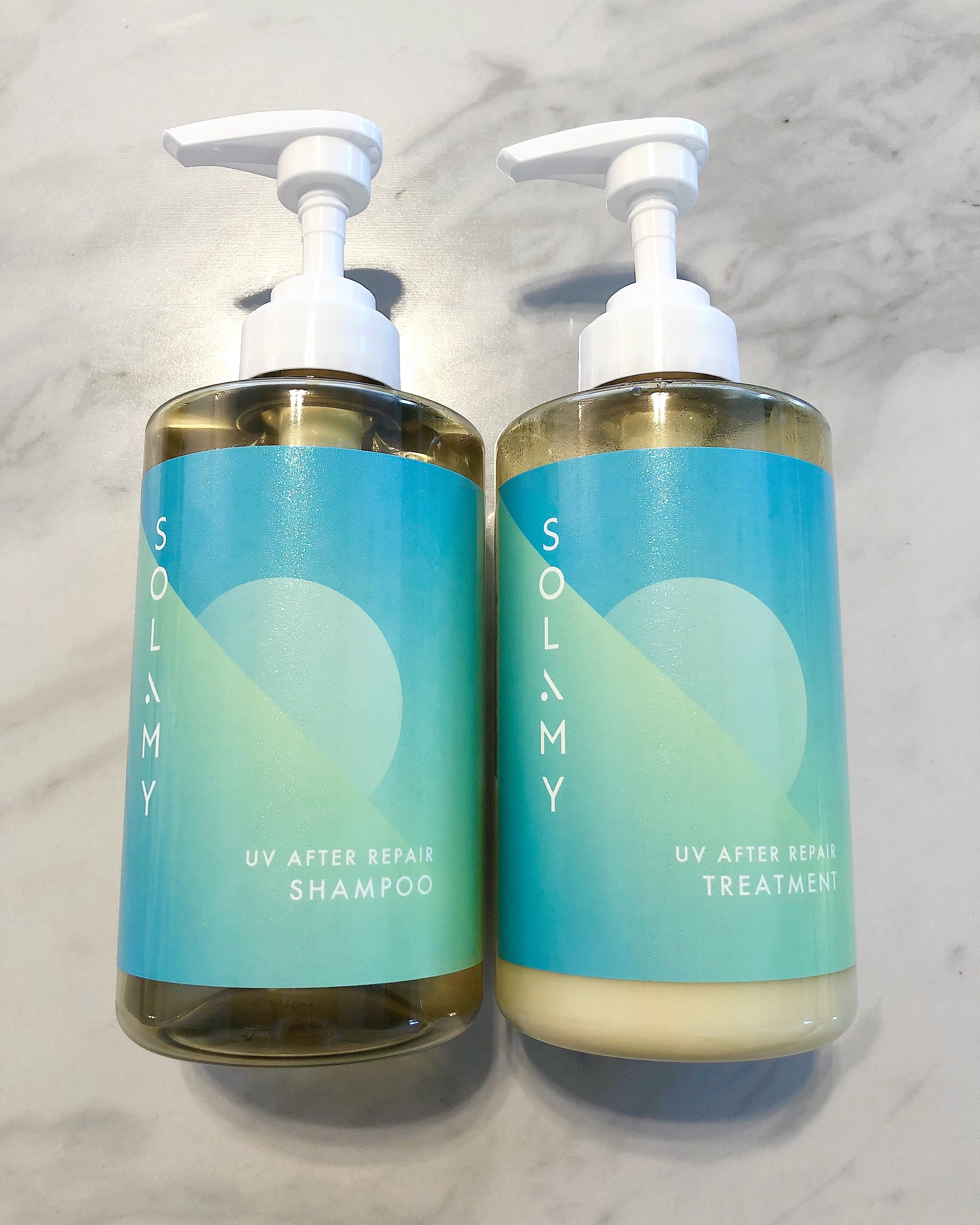 ソラミー　ＵＶアフターリペアシャンプー/トリートメント/SOLAMY/シャンプー・コンディショナーを使ったクチコミ（1枚目）