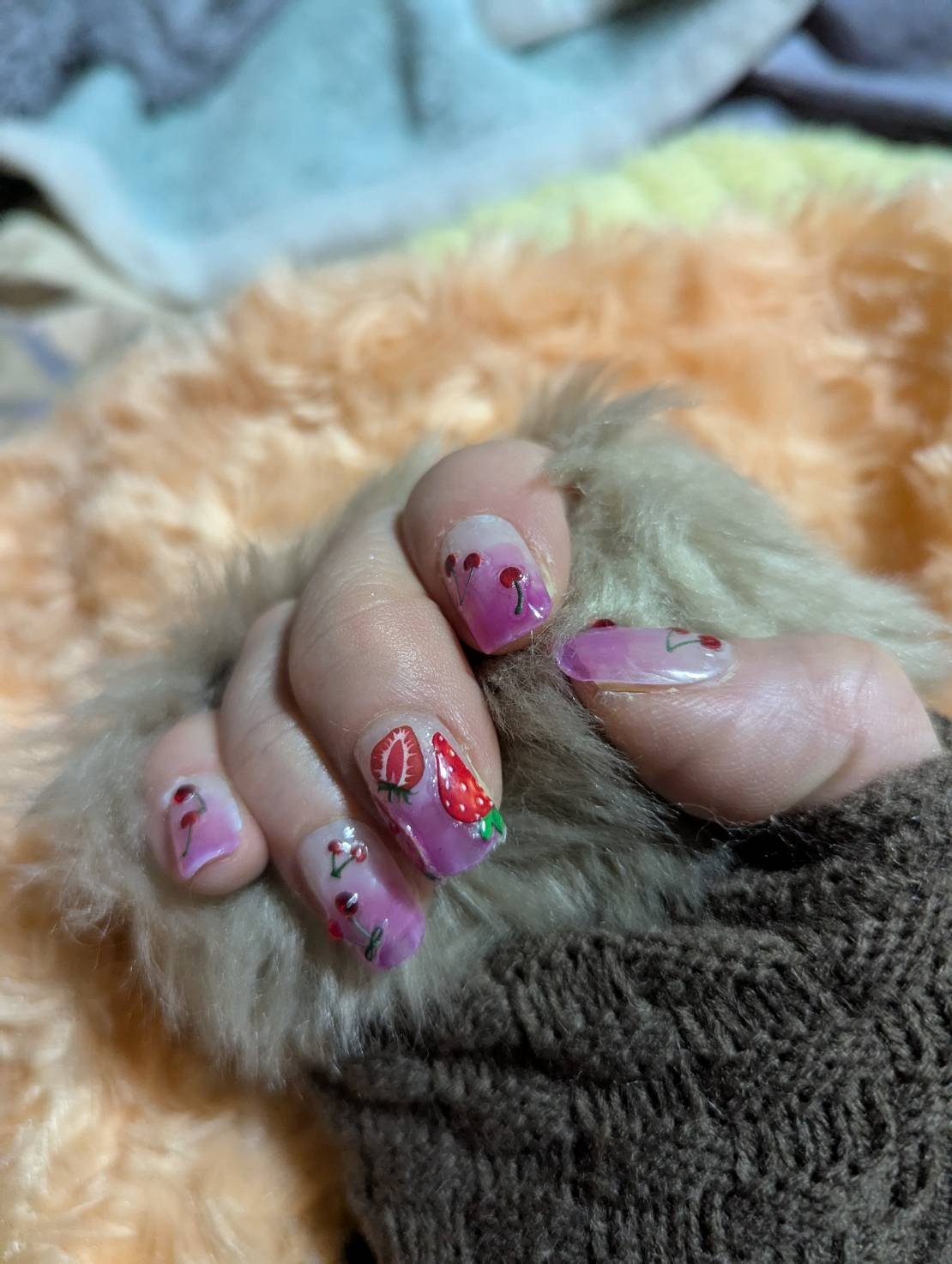 カラフルネイルズ/キャンメイク/マニキュアを使ったクチコミ（3枚目）