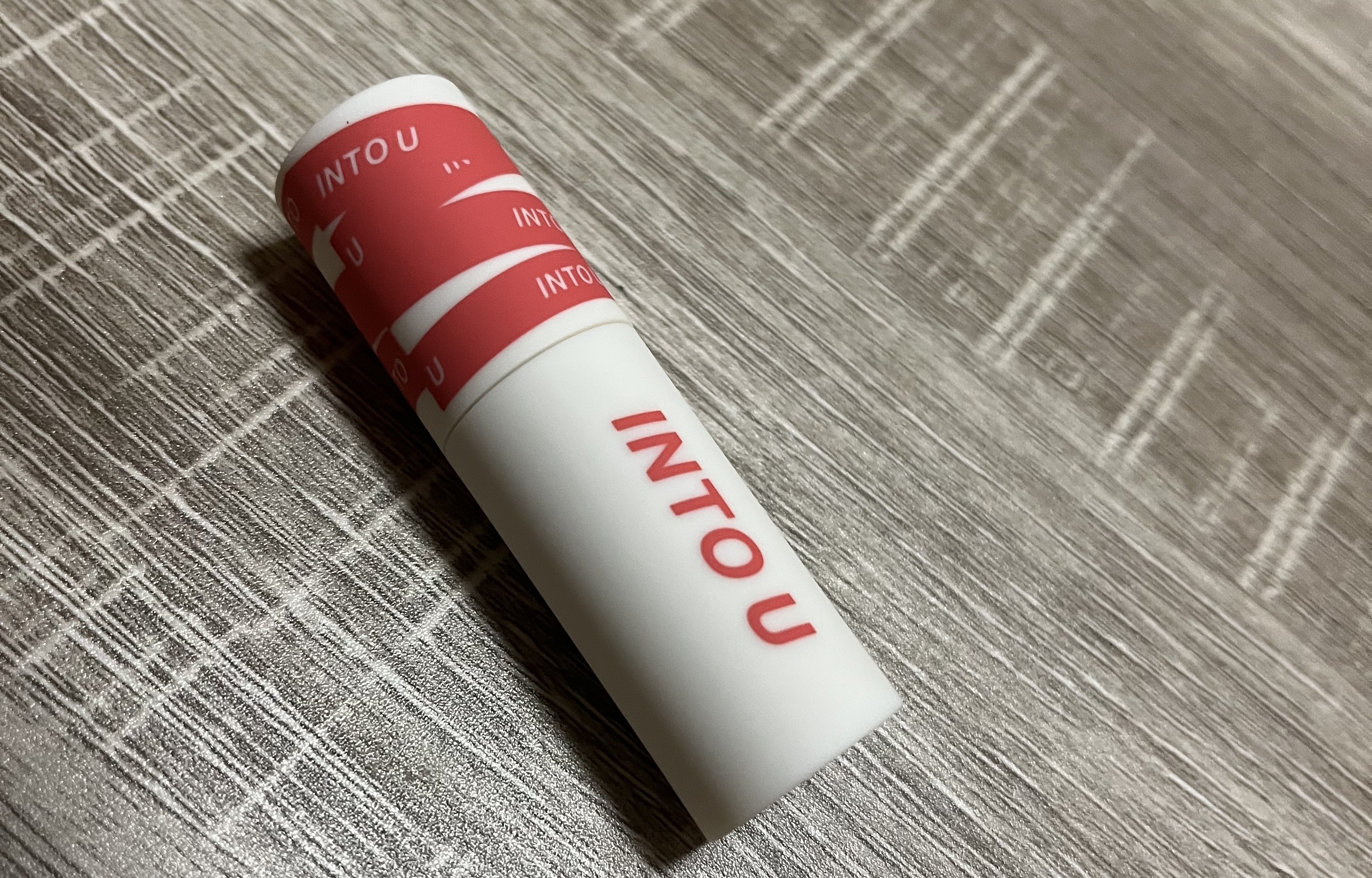 スーパーマットリップ＆チークマッド/INTO U/口紅を使ったクチコミ（2枚目）