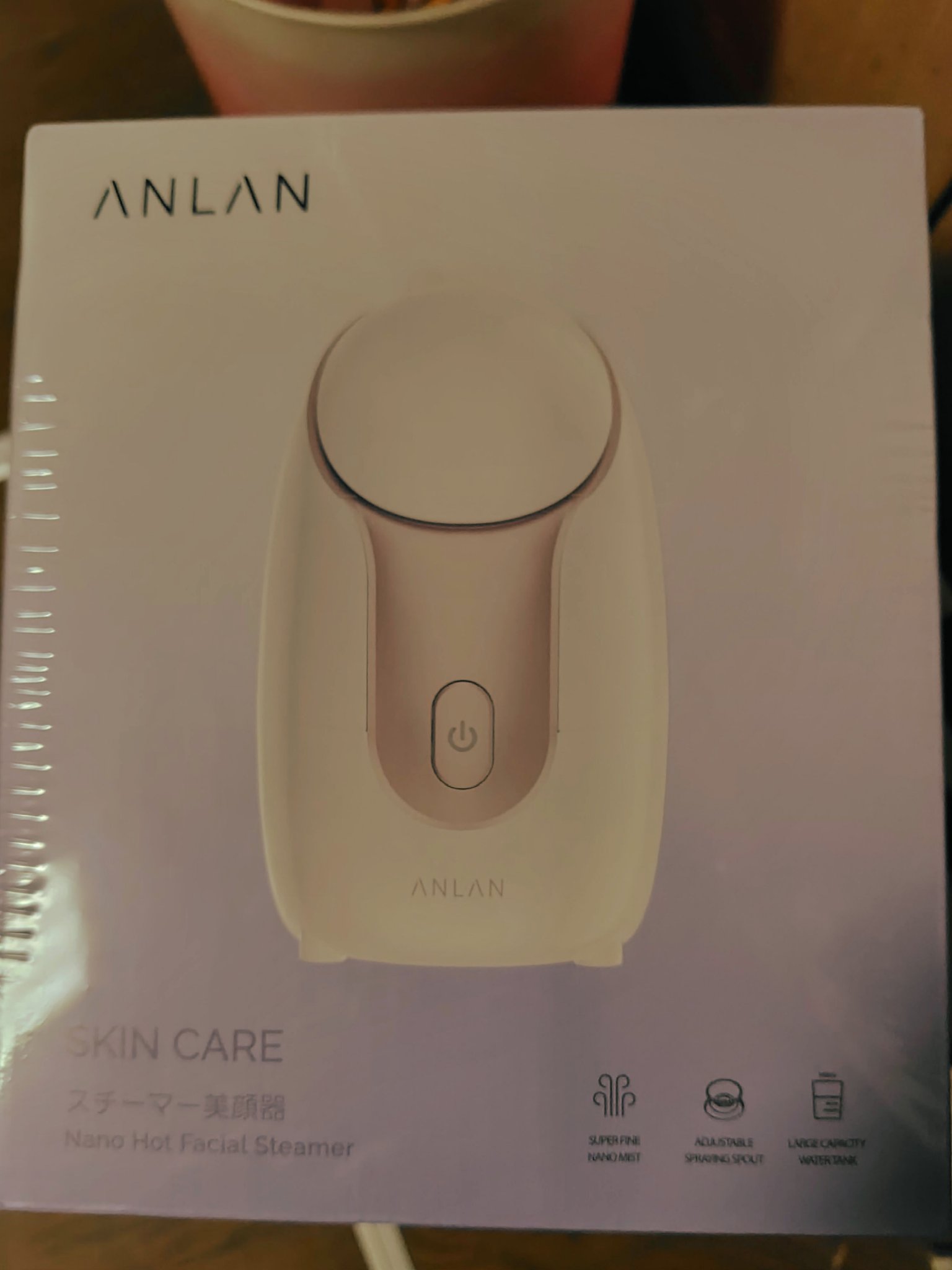 スチーマーZ32 ゴールド/ANLAN/美顔器・マッサージを使ったクチコミ（1枚目）