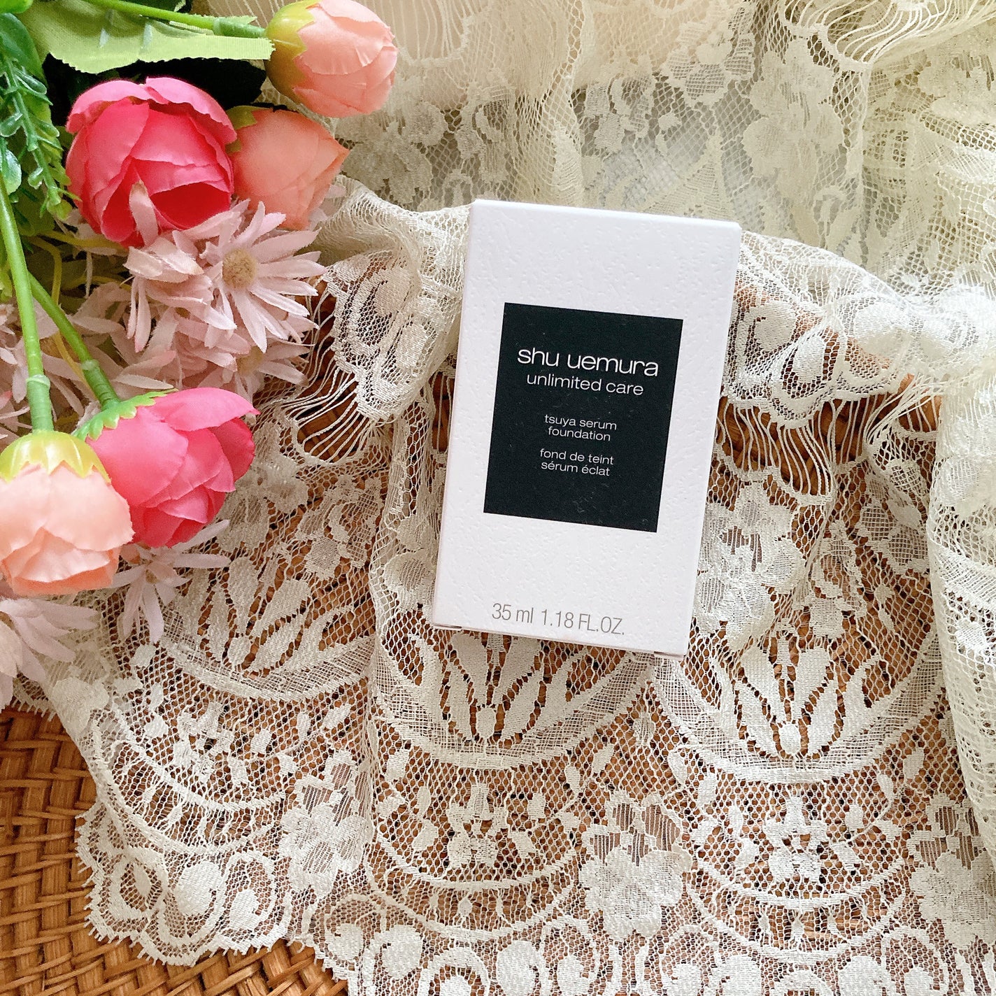 アンリミテッド ケア ツヤ セラム ファンデーション/shu uemura/リキッドファンデーションを使ったクチコミ(7枚目)