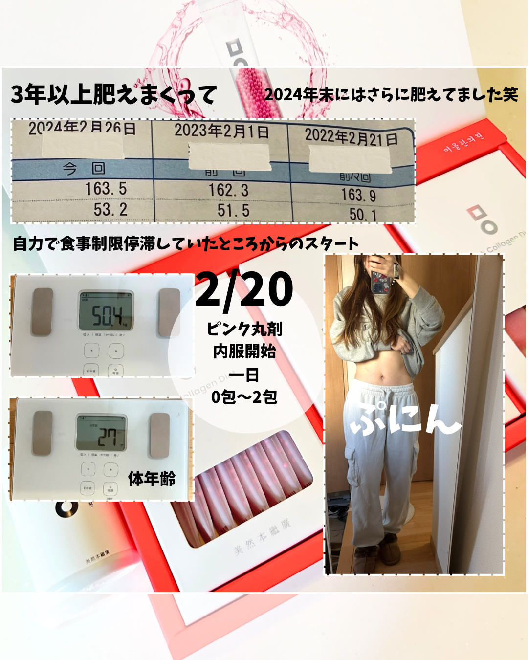 ピンク丸剤/ミオル韓医院/ボディサプリメントを使ったクチコミ（3枚目）