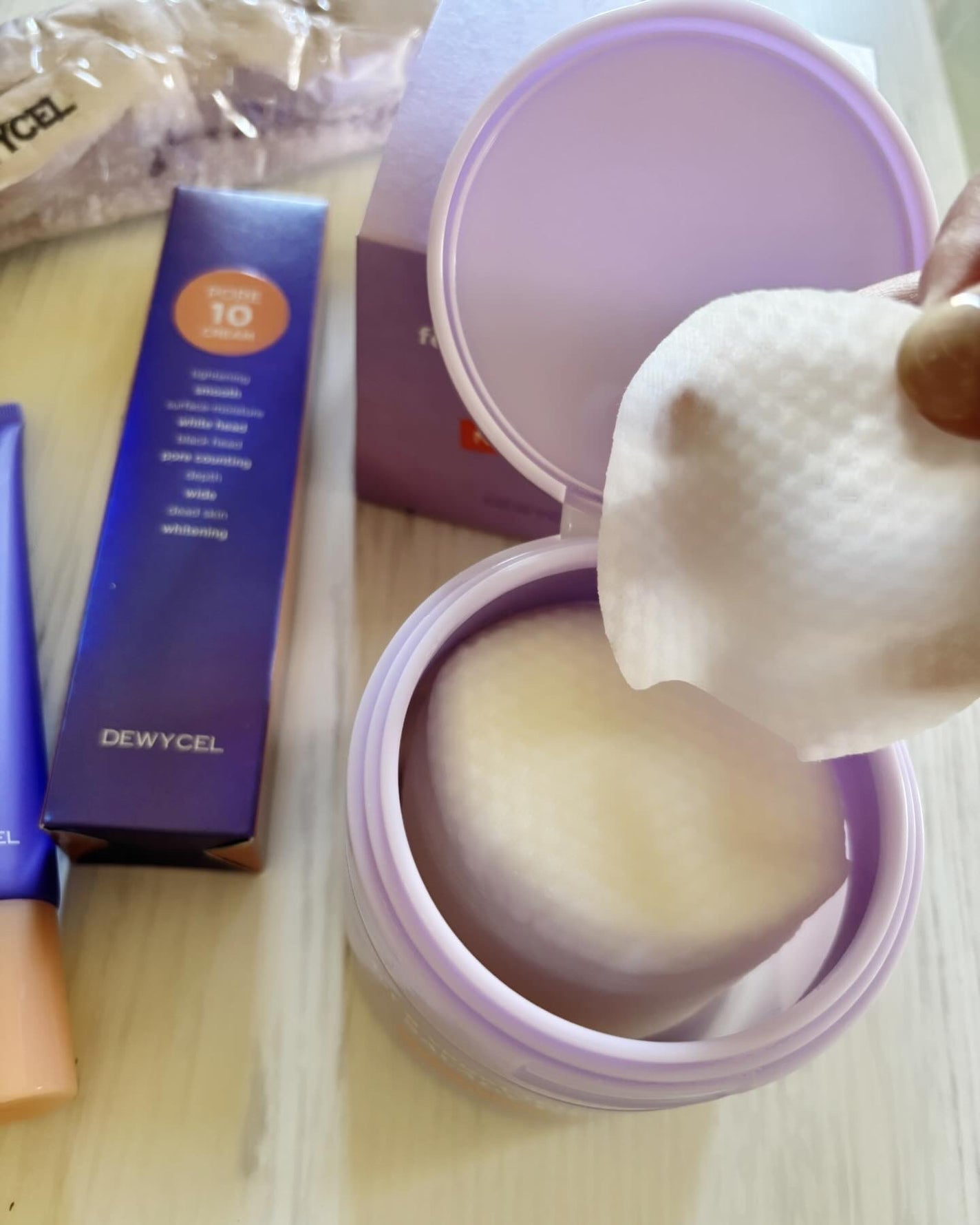 ポアーテンクリーム/DEWYCEL/化粧下地を使ったクチコミ(3枚目)