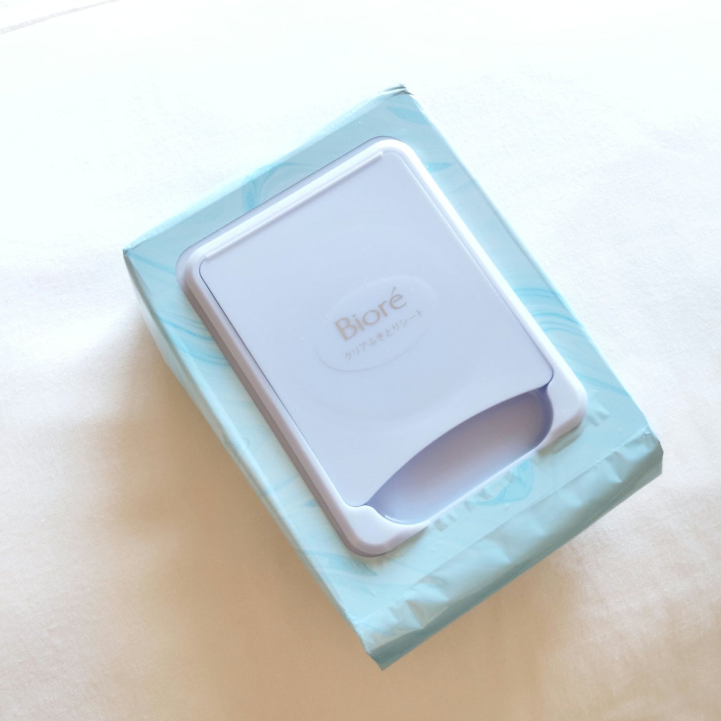 クリアふきとりシート/ビオレ/クレンジングシートを使ったクチコミ(1枚目)