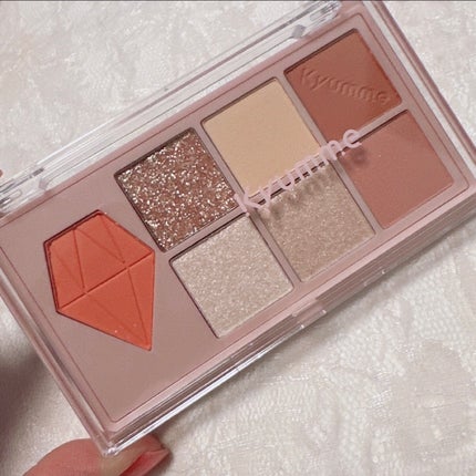 KM マルチパーパスパレット/DAISO/アイシャドウパレットを使ったクチコミ(6枚目)