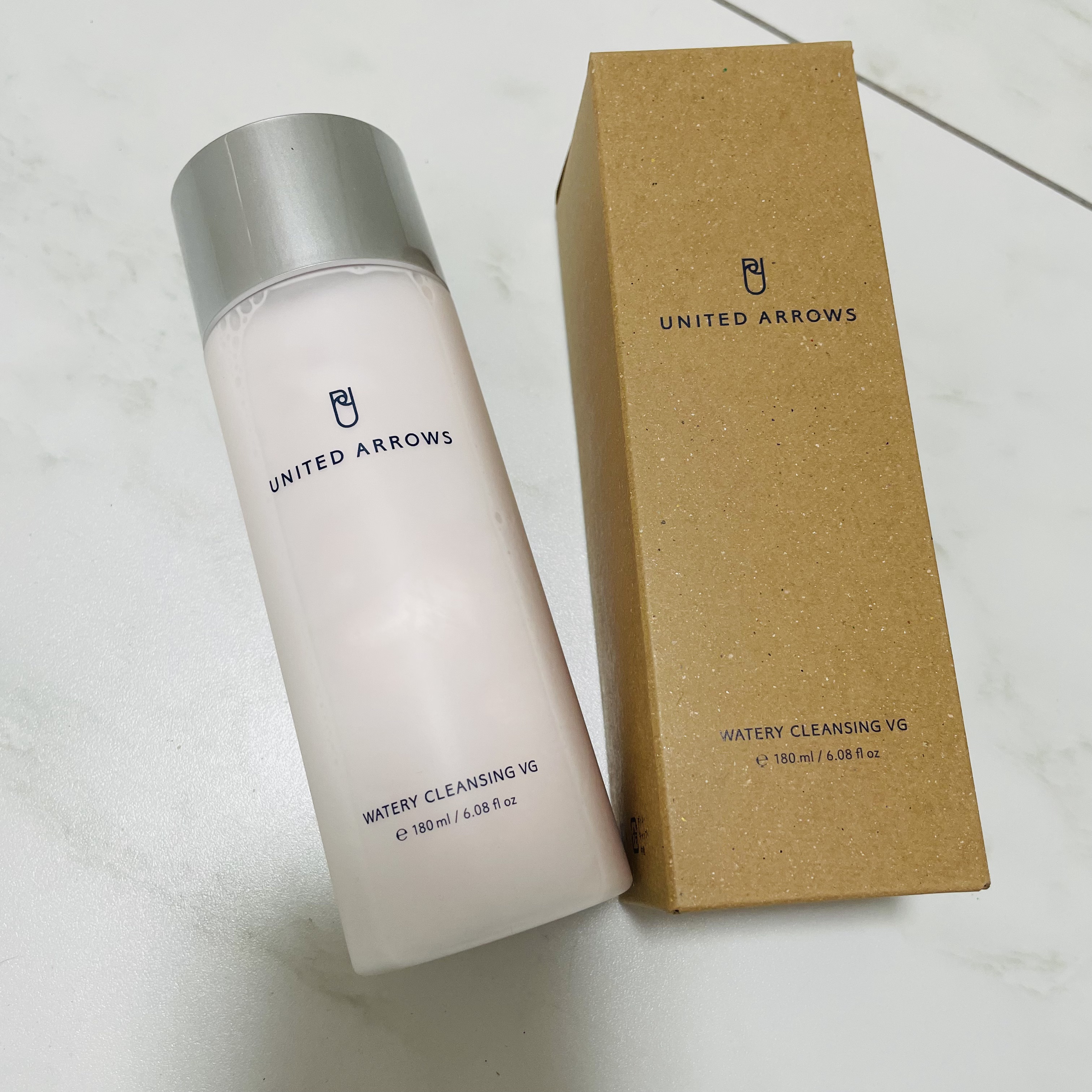 ウォータリークレンジング VG/UNITED ARROWS BEAUTY/クレンジングウォーターを使ったクチコミ（1枚目）