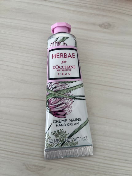 試してみた】エルバブランシュ ハンドクリーム L'OCCITANEの 試してみた】エルバブランシュ ハンドクリーム L'OCCITANEの