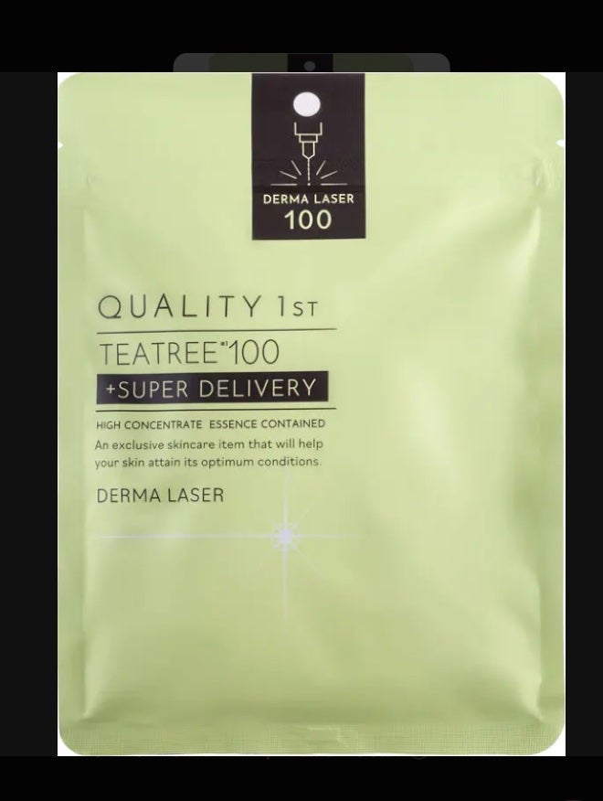 ダーマレーザー スーパーTEATREE100マスク/クオリティファースト/シートマスク・パックを使ったクチコミ(1枚目)