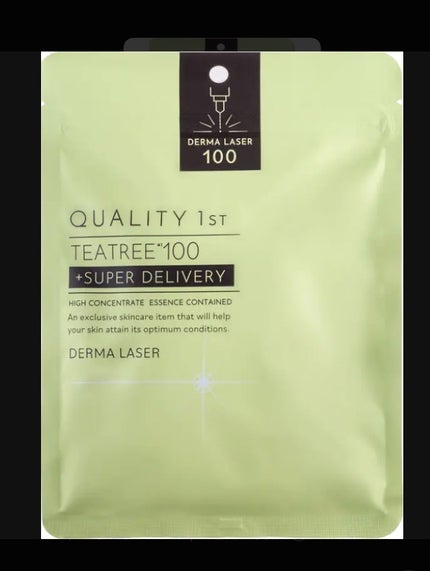 ダーマレーザー スーパーTEATREE100マスク/クオリティファースト/シートマスク・パックを使ったクチコミ(1枚目)