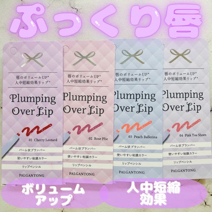 プランピングオーバーリップ/パルガントン/リッププランパーを使ったクチコミ(1枚目)