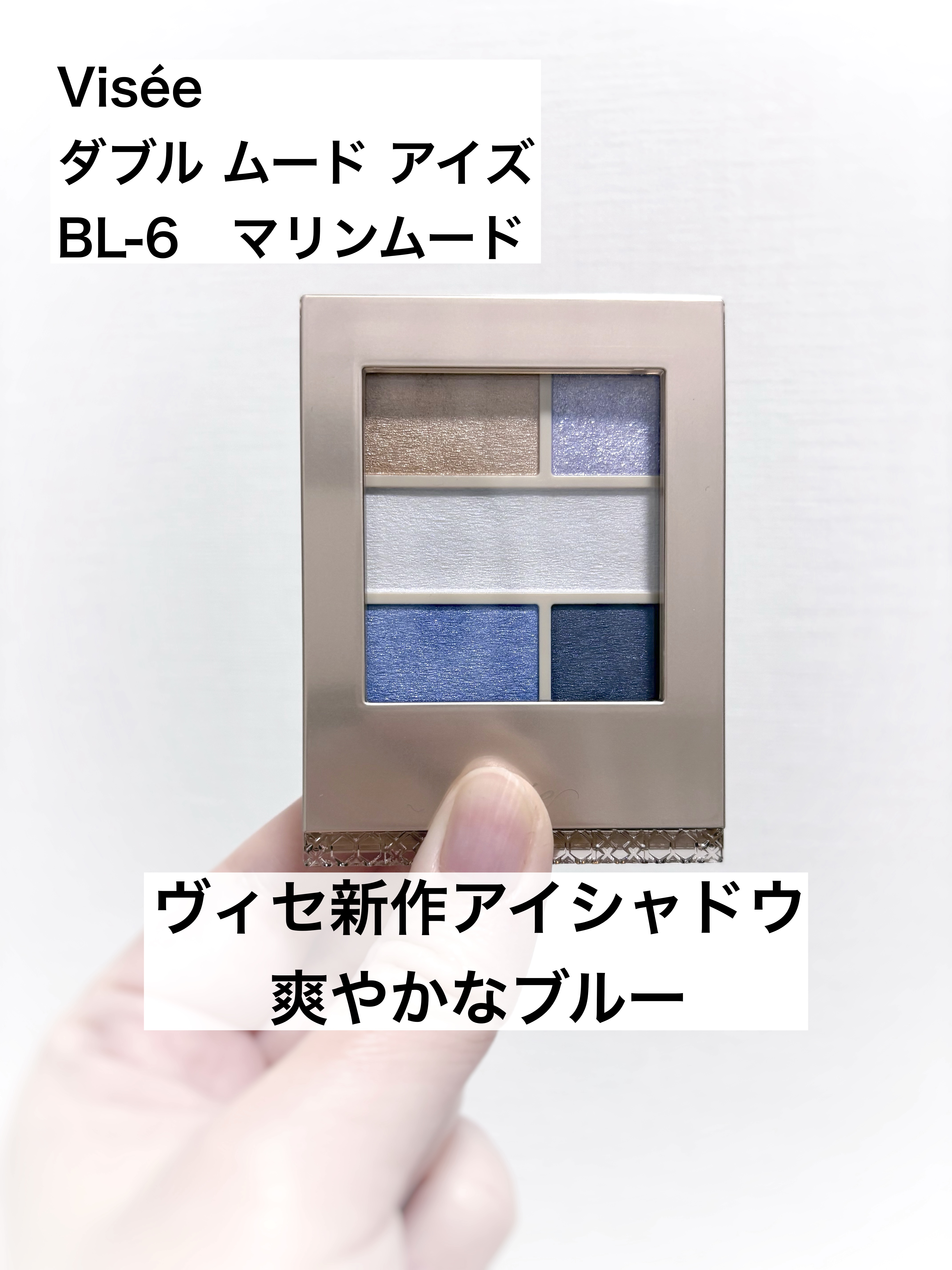 ダブル ムード アイズ/Visée/アイシャドウパレットを使ったクチコミ（1枚目）