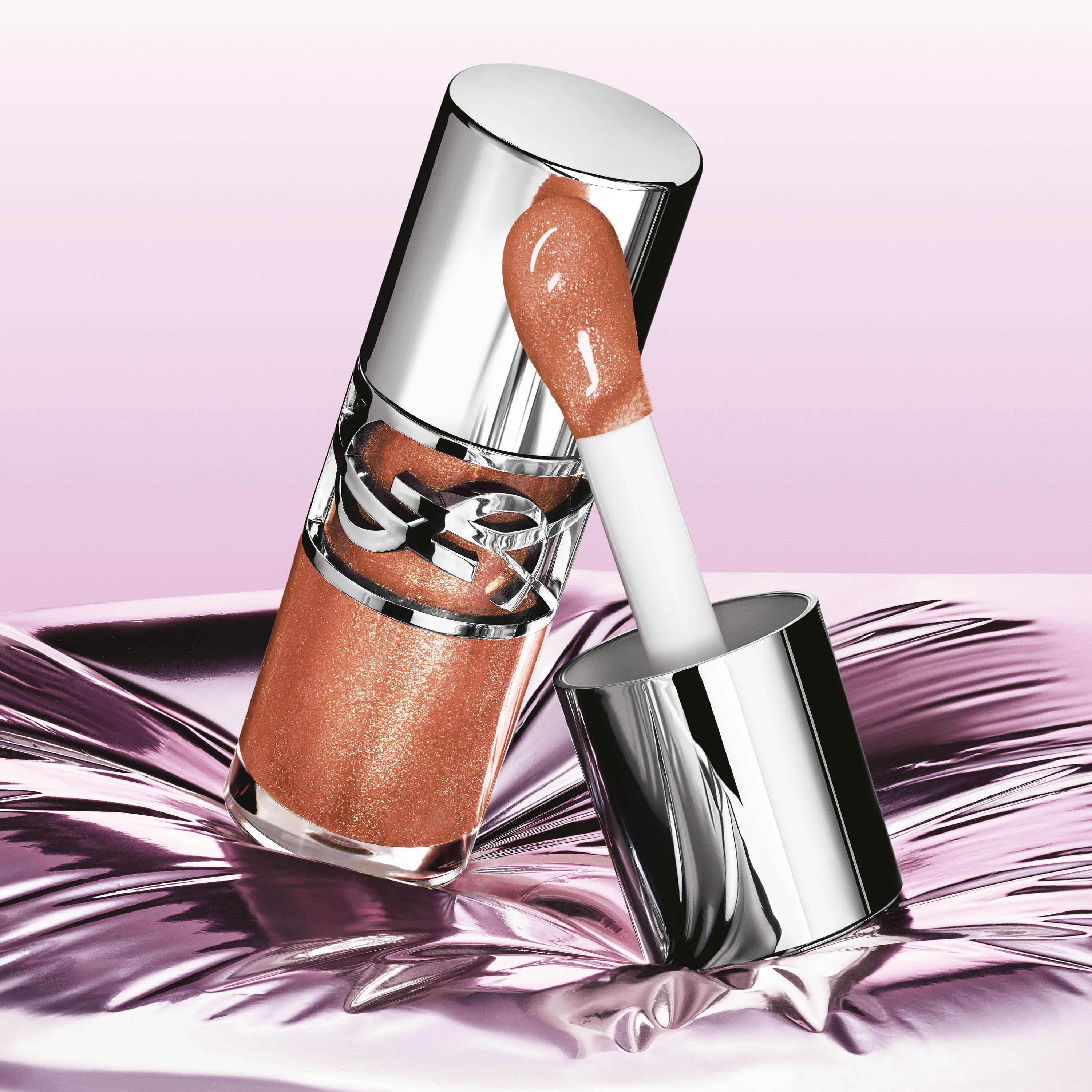 YSL ラブシャイン オイル グロス/YVES SAINT LAURENT BEAUTE/リップグロスを使ったクチコミ（1枚目）