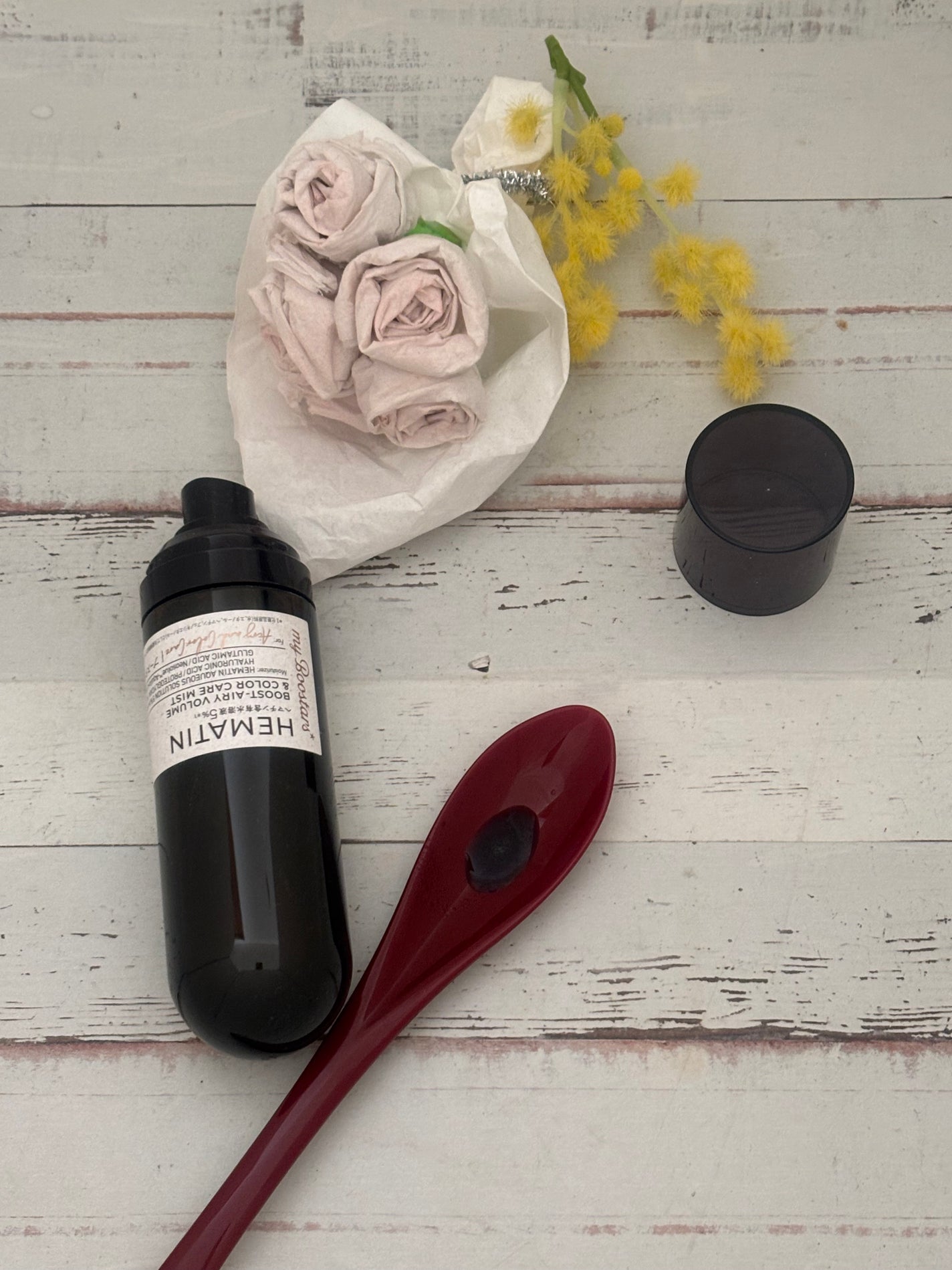 ヘマチン ブースター ミスト/マイブースターズ/ヘアマスク・ヘアパックを使ったクチコミ(3枚目)