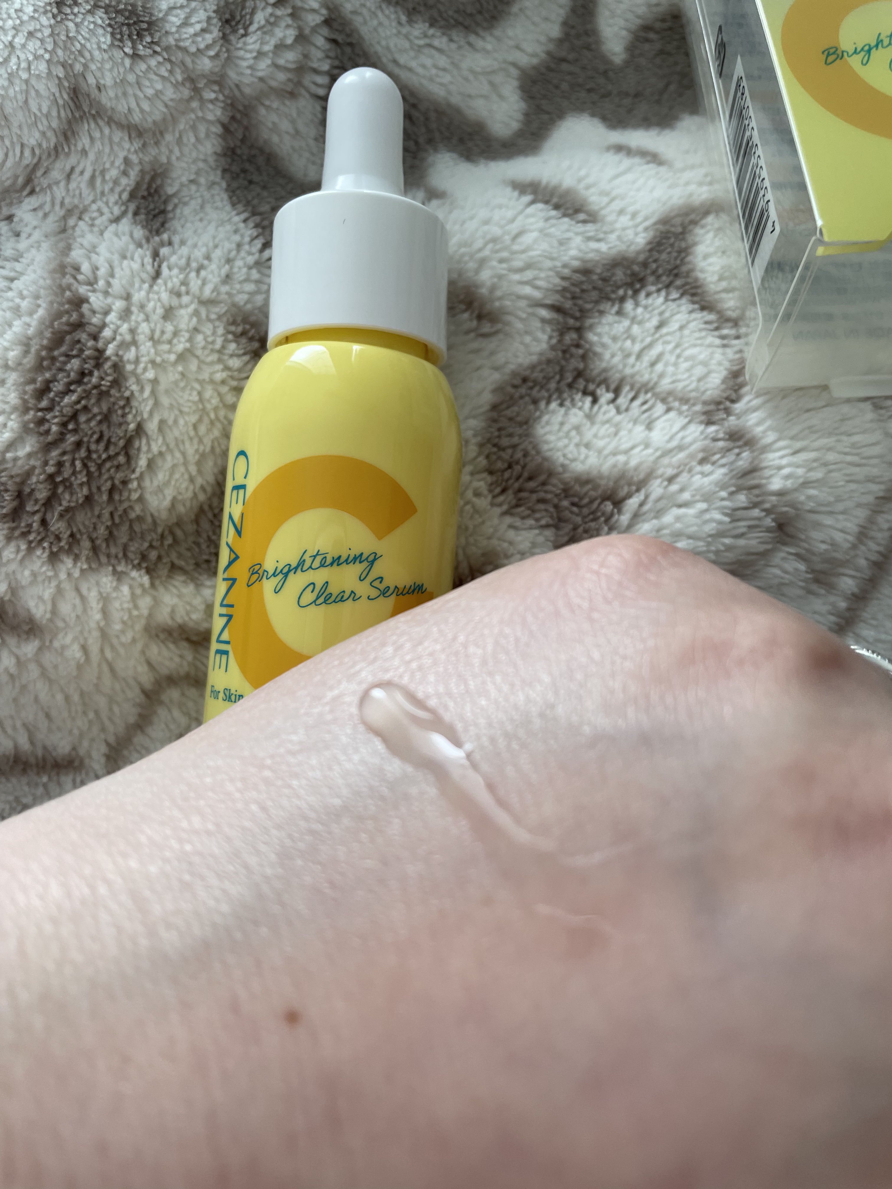 薬用クリアセラム（販売名：セザンヌ 薬用美容液C）/CEZANNE/美容液を使ったクチコミ（2枚目）