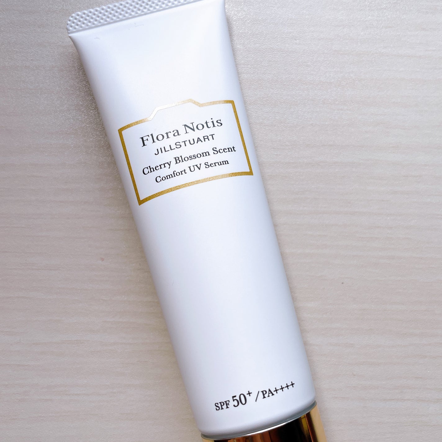 フローラノーティス ジルスチュアート チェリーブロッサム コンフォートUVセラム/Flora Notis JILL STUART/日焼け止めジェルを使ったクチコミ(1枚目)