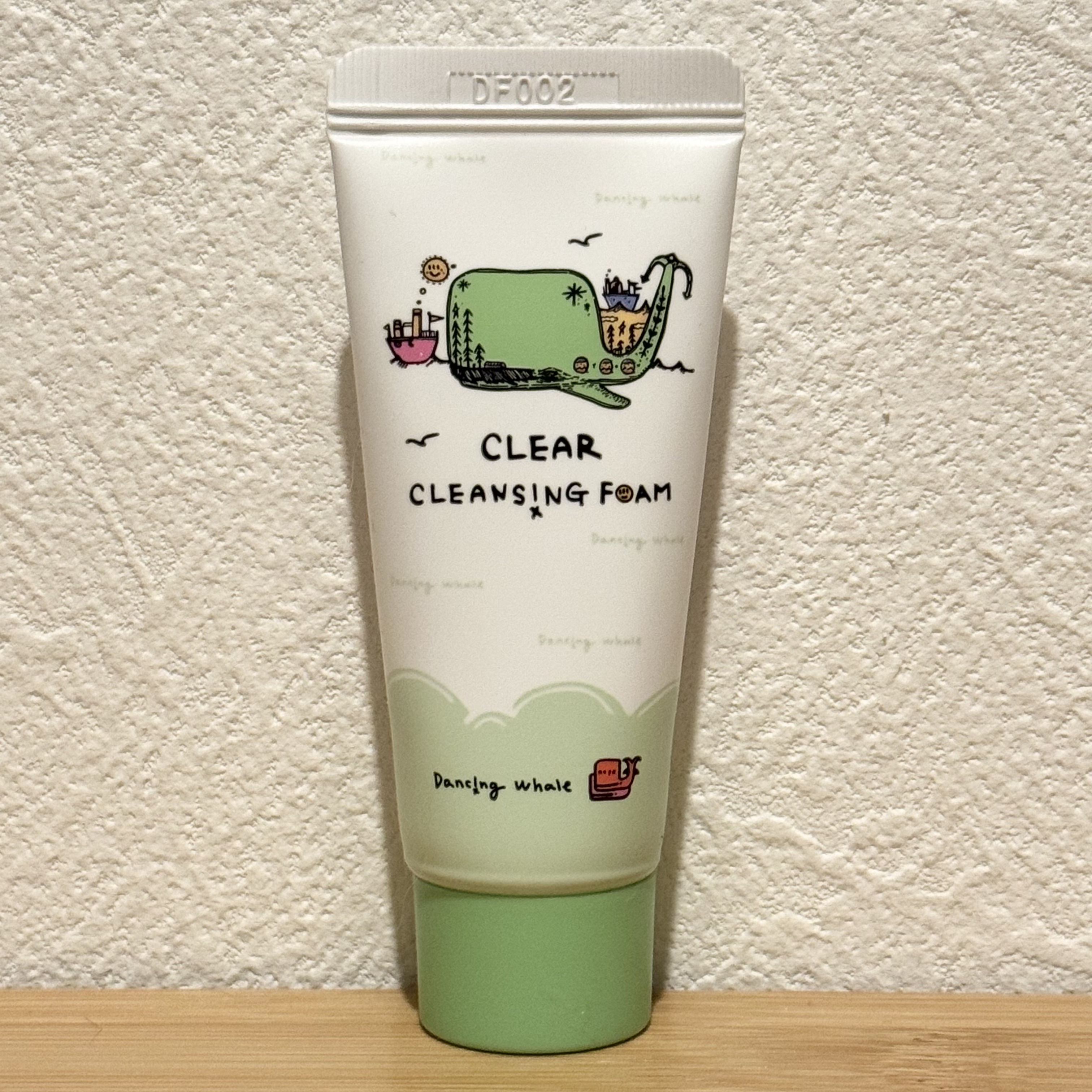 クリアクレンジングフォーム/DANCING WHALE/洗顔フォームを使ったクチコミ（1枚目）