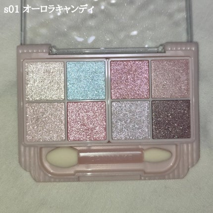 プティパレットアイズ(スパークリングタイプ)/キャンメイク/アイシャドウを使ったクチコミ(3枚目)