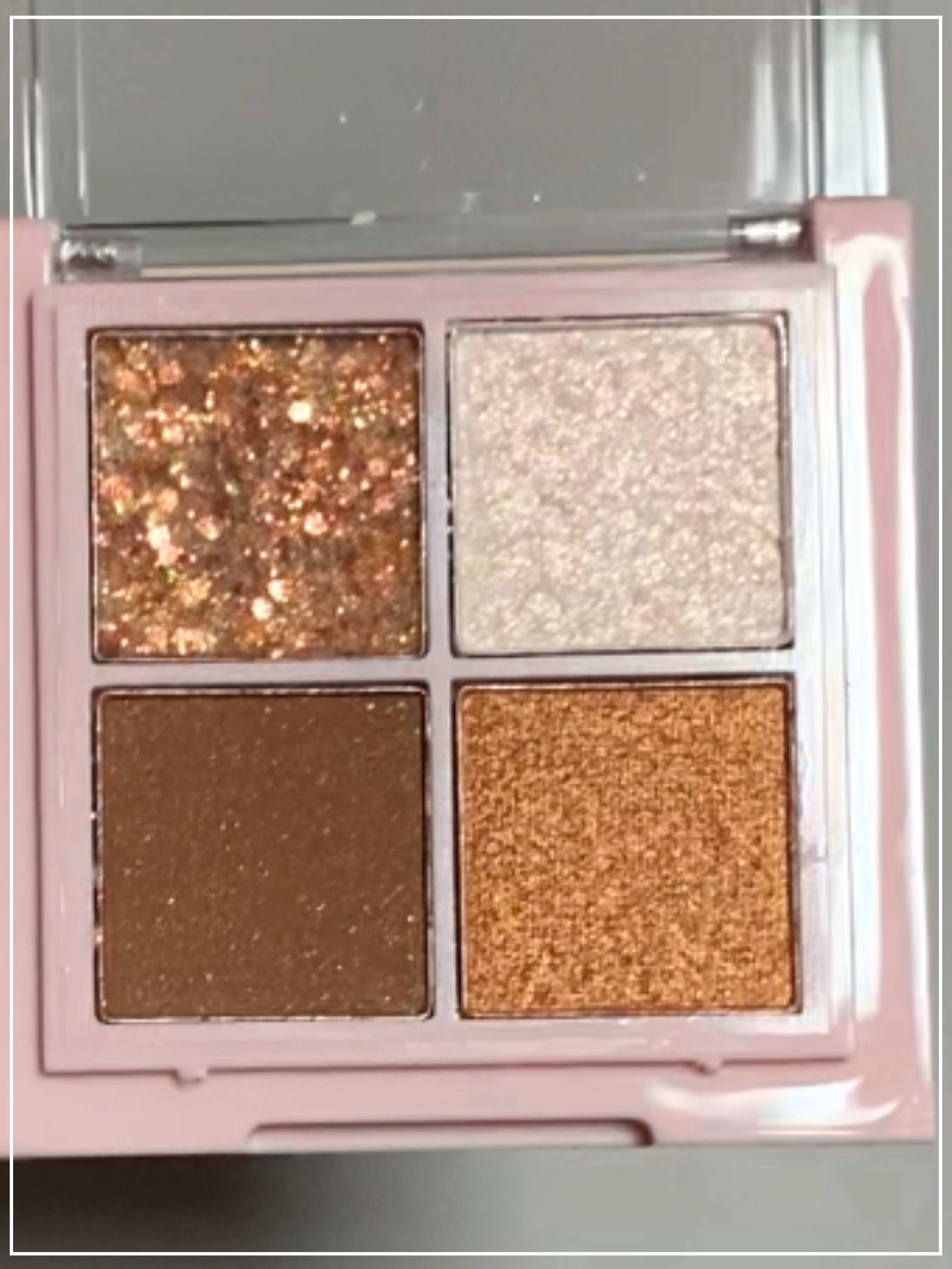 KM ドリームアイシャドウパレット/Kyumme/アイシャドウパレットを使ったクチコミ（3枚目）